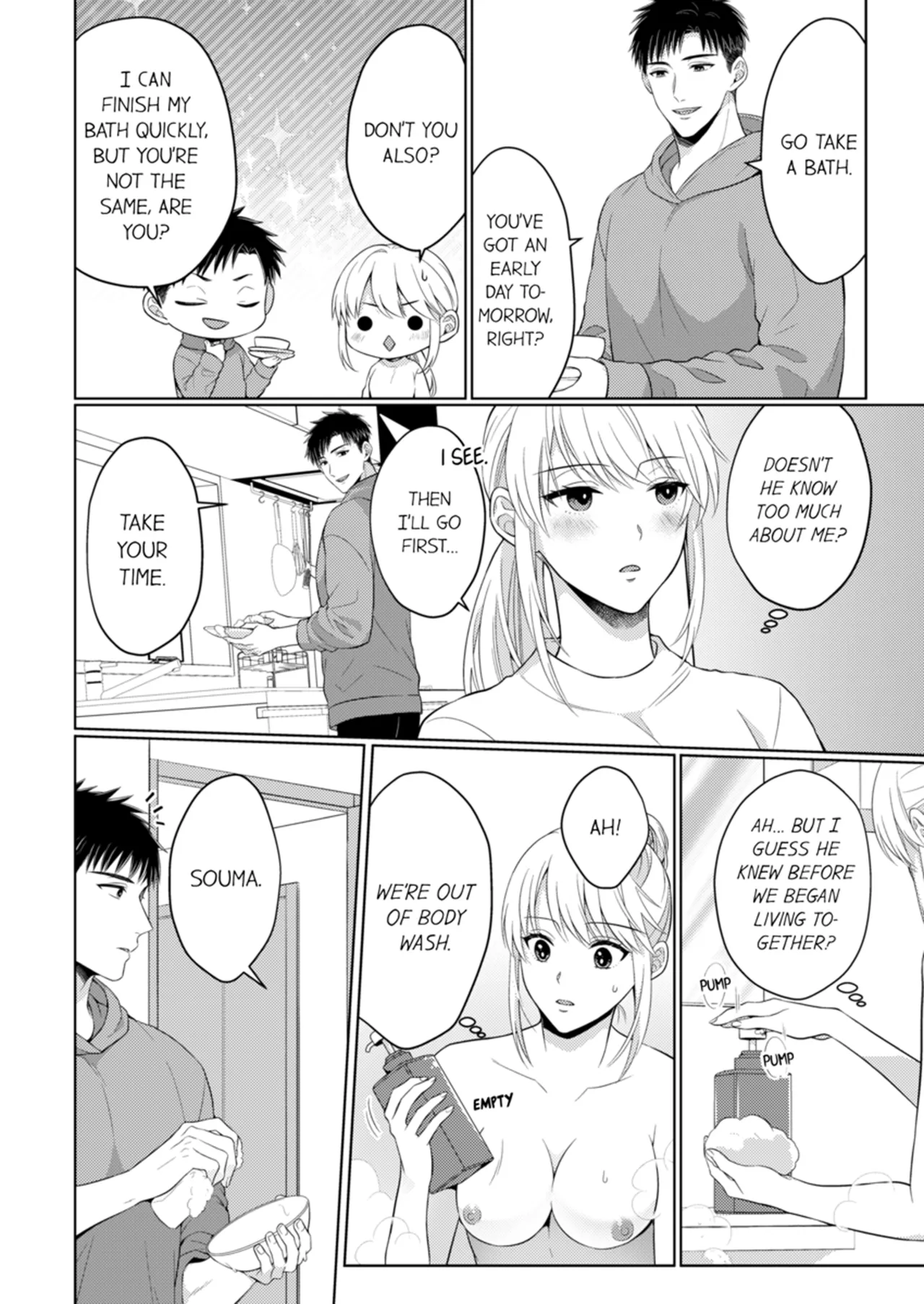 Yubisaki Kara Honki no Netsujō ～ Chara Otoko Shōbōshi wa Massuguna me de Watashi o Daita ～ Chapter 14-15 - page 24