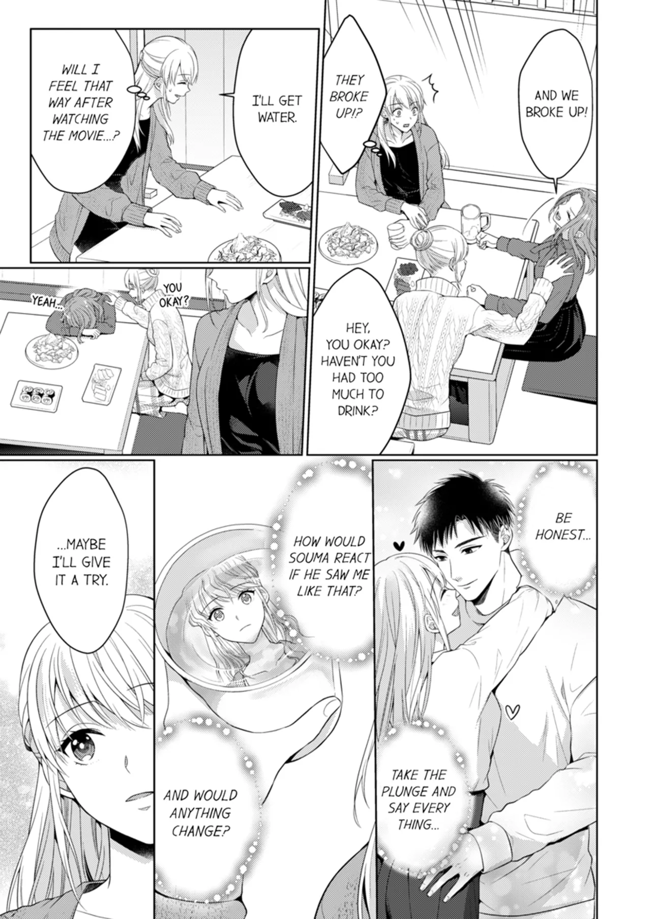 Yubisaki Kara Honki no Netsujō ～ Chara Otoko Shōbōshi wa Massuguna me de Watashi o Daita ～ Chapter 14-15 - page 31