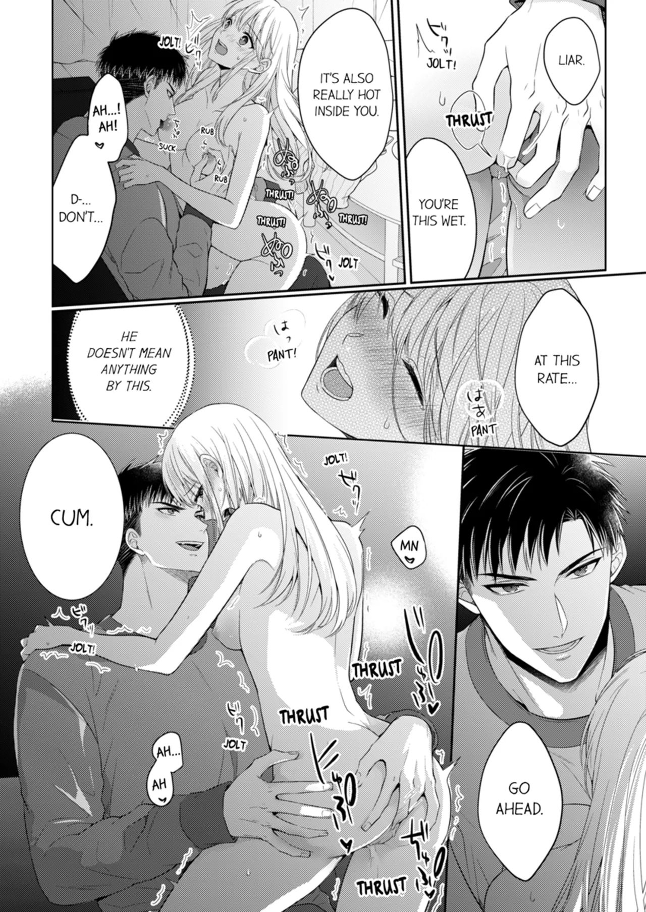 Yubisaki Kara Honki no Netsujō ～ Chara Otoko Shōbōshi wa Massuguna me de Watashi o Daita ～ Chapter 14-15 - page 44