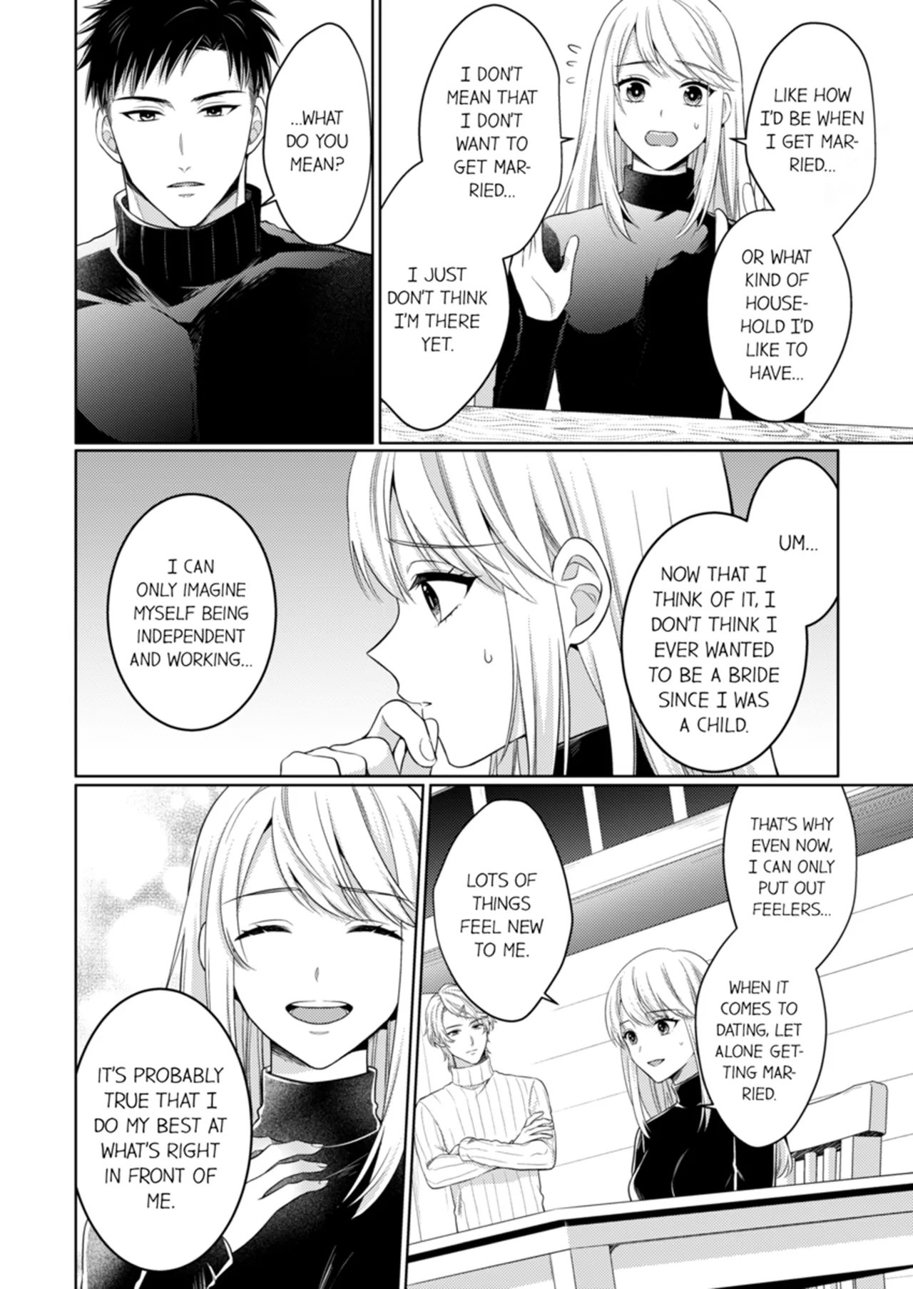 Yubisaki Kara Honki no Netsujō ～ Chara Otoko Shōbōshi wa Massuguna me de Watashi o Daita ～ Chapter 16-19 - page 92