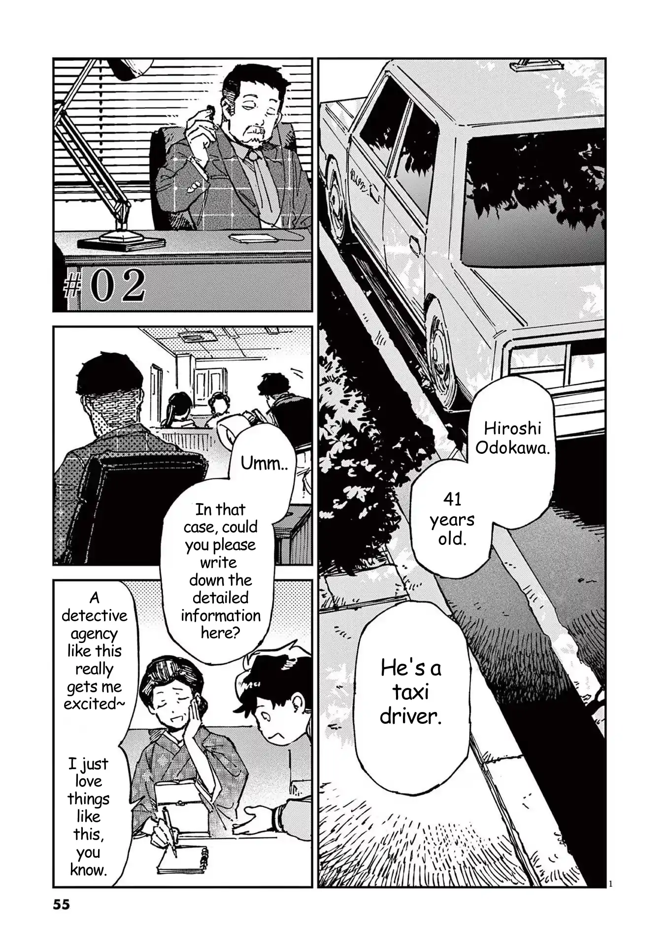 Route of Odd Taxi (RoOT) Chapter 2 - page 1