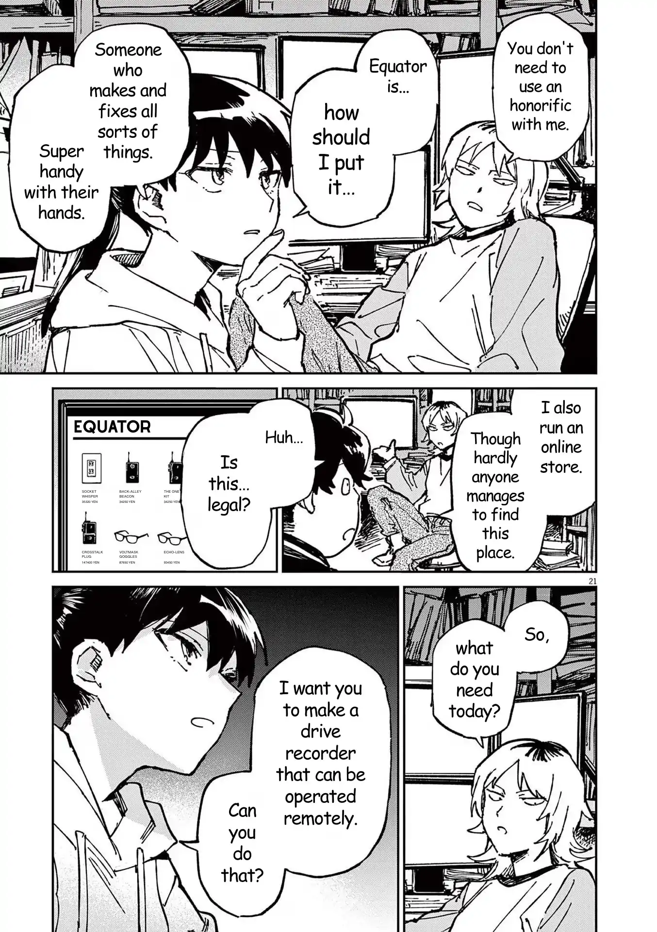 Route of Odd Taxi (RoOT) Chapter 2 - page 21