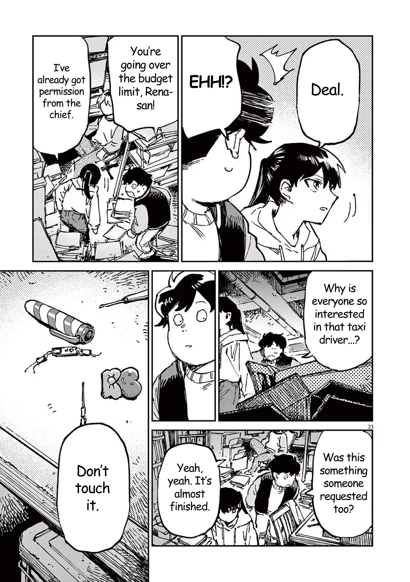 Route of Odd Taxi (RoOT) Chapter 2 - page 23