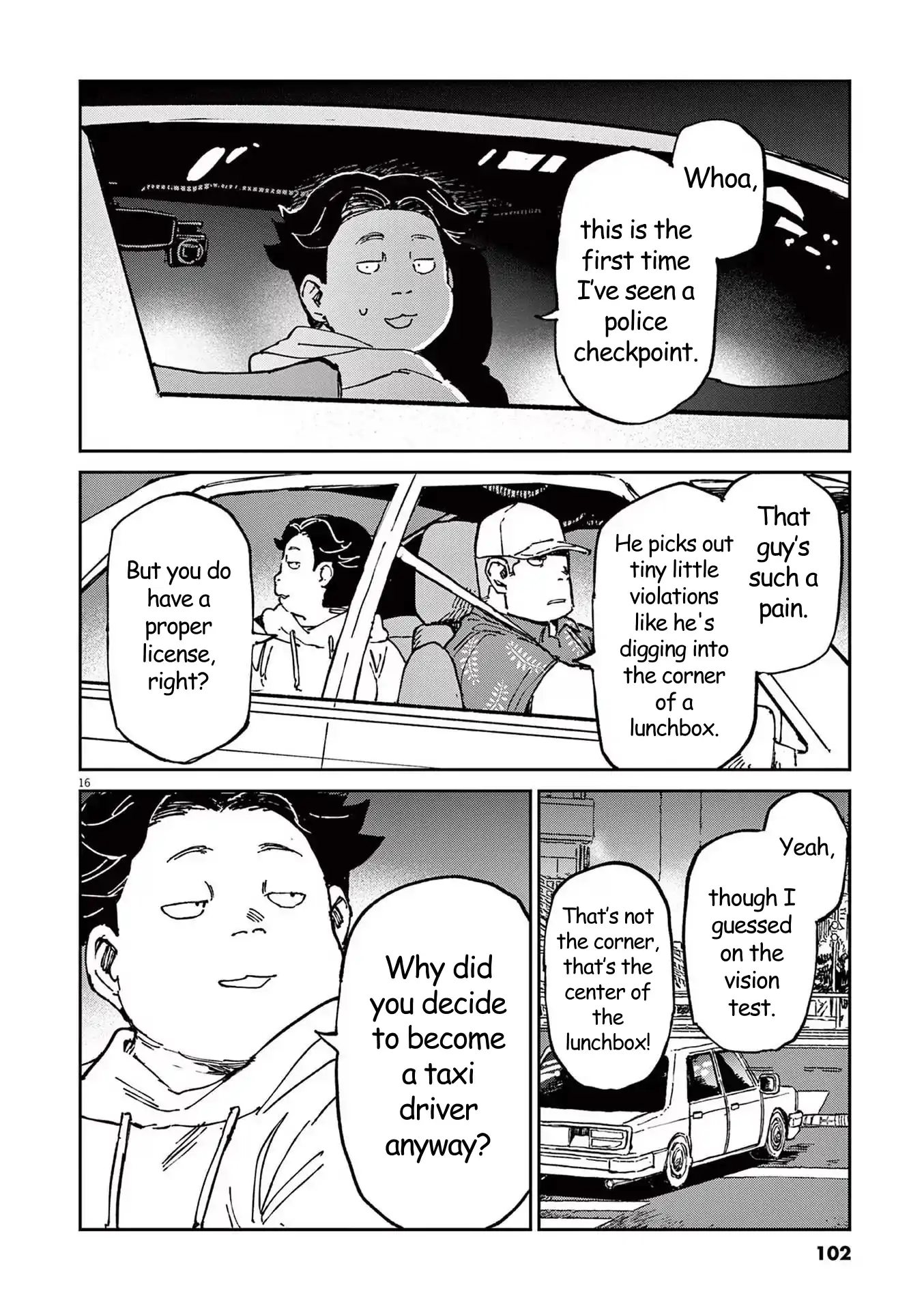 Route of Odd Taxi (RoOT) Chapter 3 - page 16