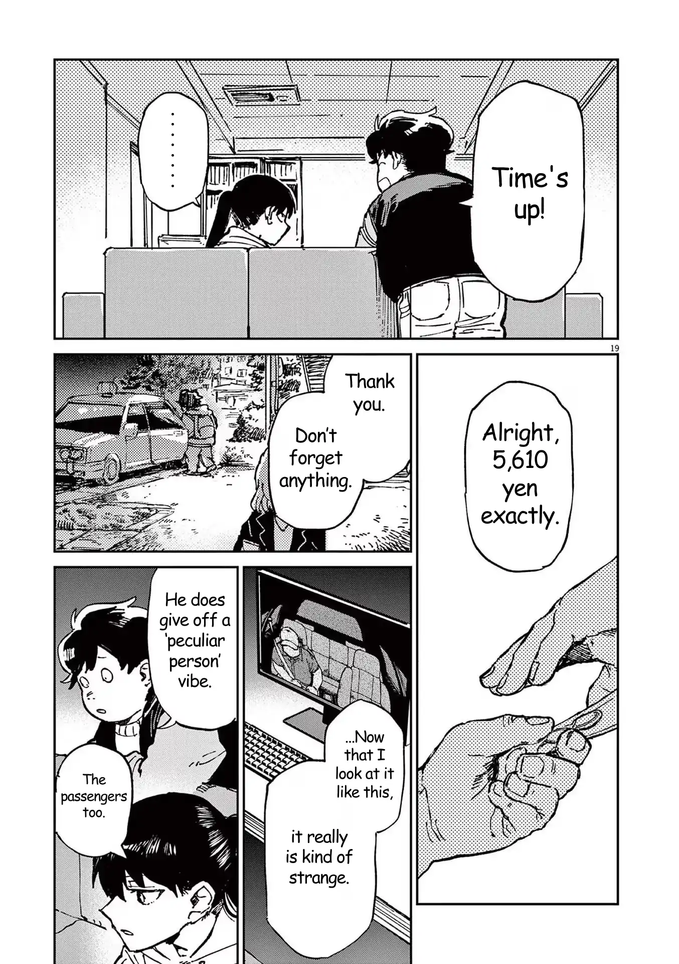 Route of Odd Taxi (RoOT) Chapter 3 - page 19