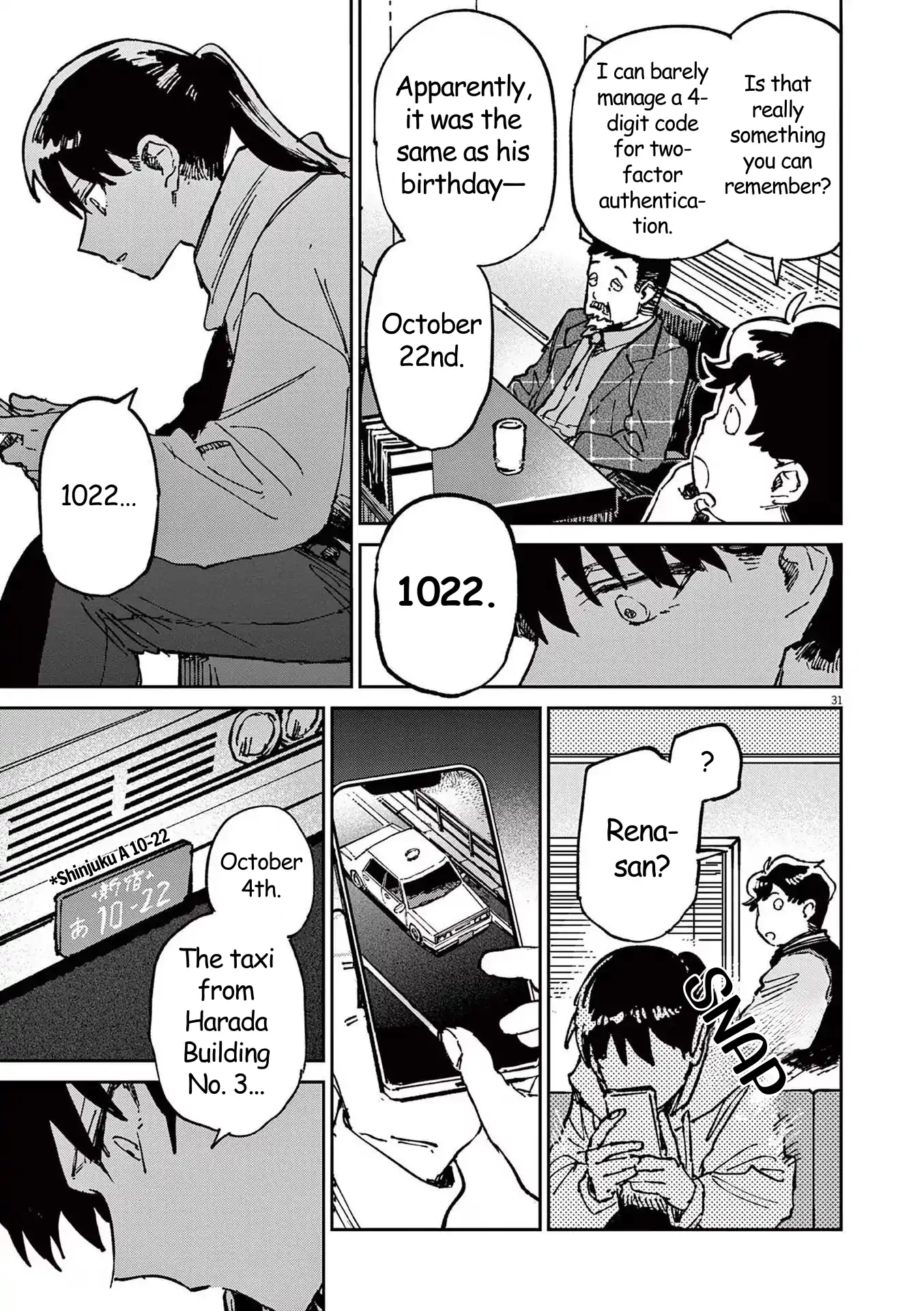 Route of Odd Taxi (RoOT) Chapter 3 - page 31