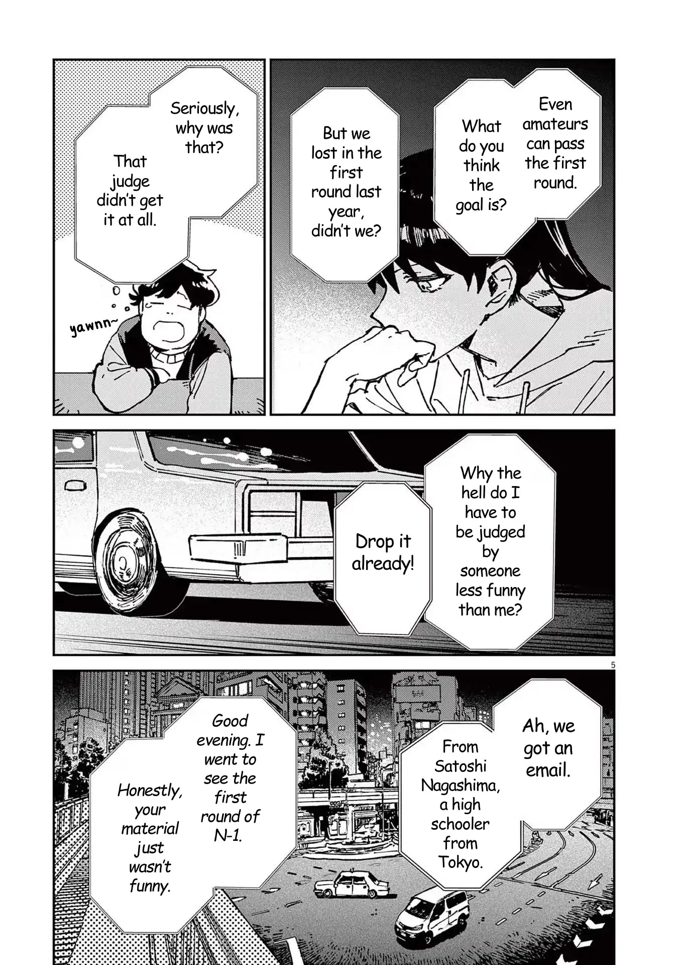 Route of Odd Taxi (RoOT) Chapter 3 - page 5