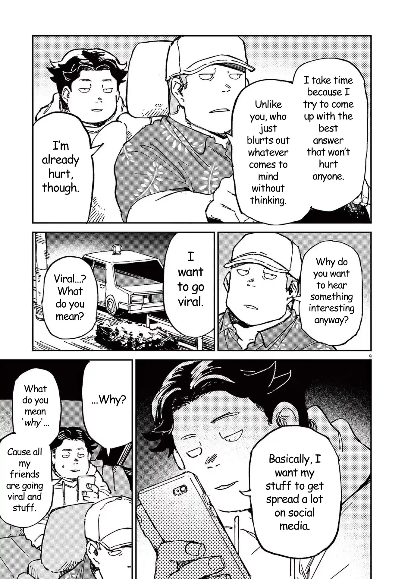 Route of Odd Taxi (RoOT) Chapter 3 - page 9