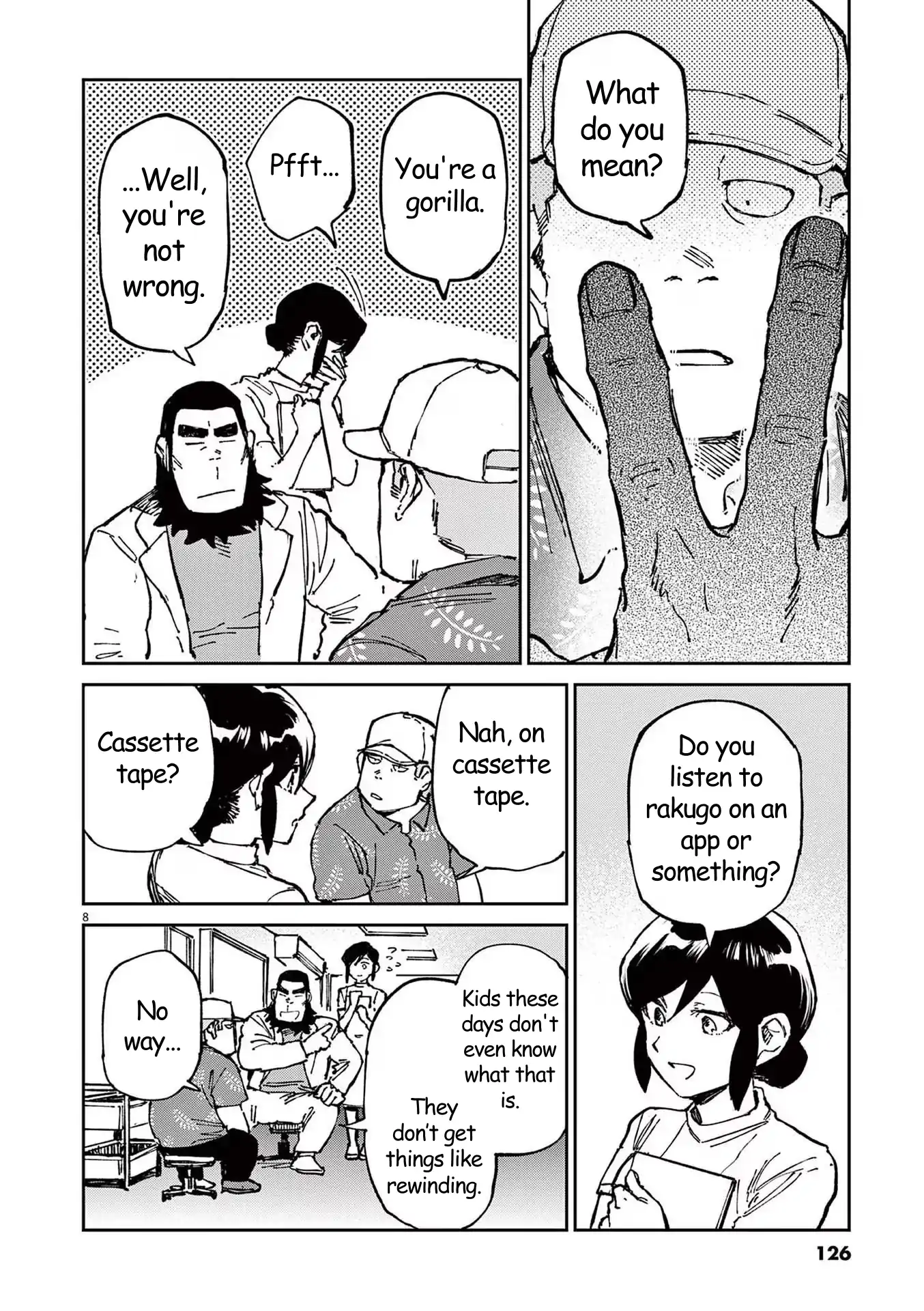 Route of Odd Taxi (RoOT) Chapter 4 - page 8