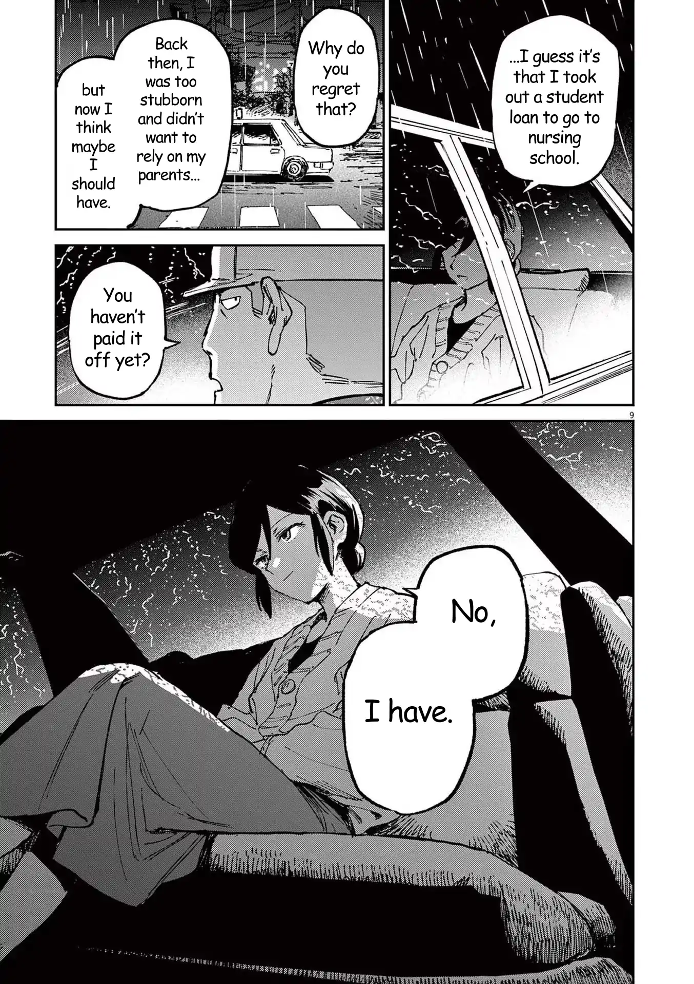 Route of Odd Taxi (RoOT) Chapter 6 - page 9