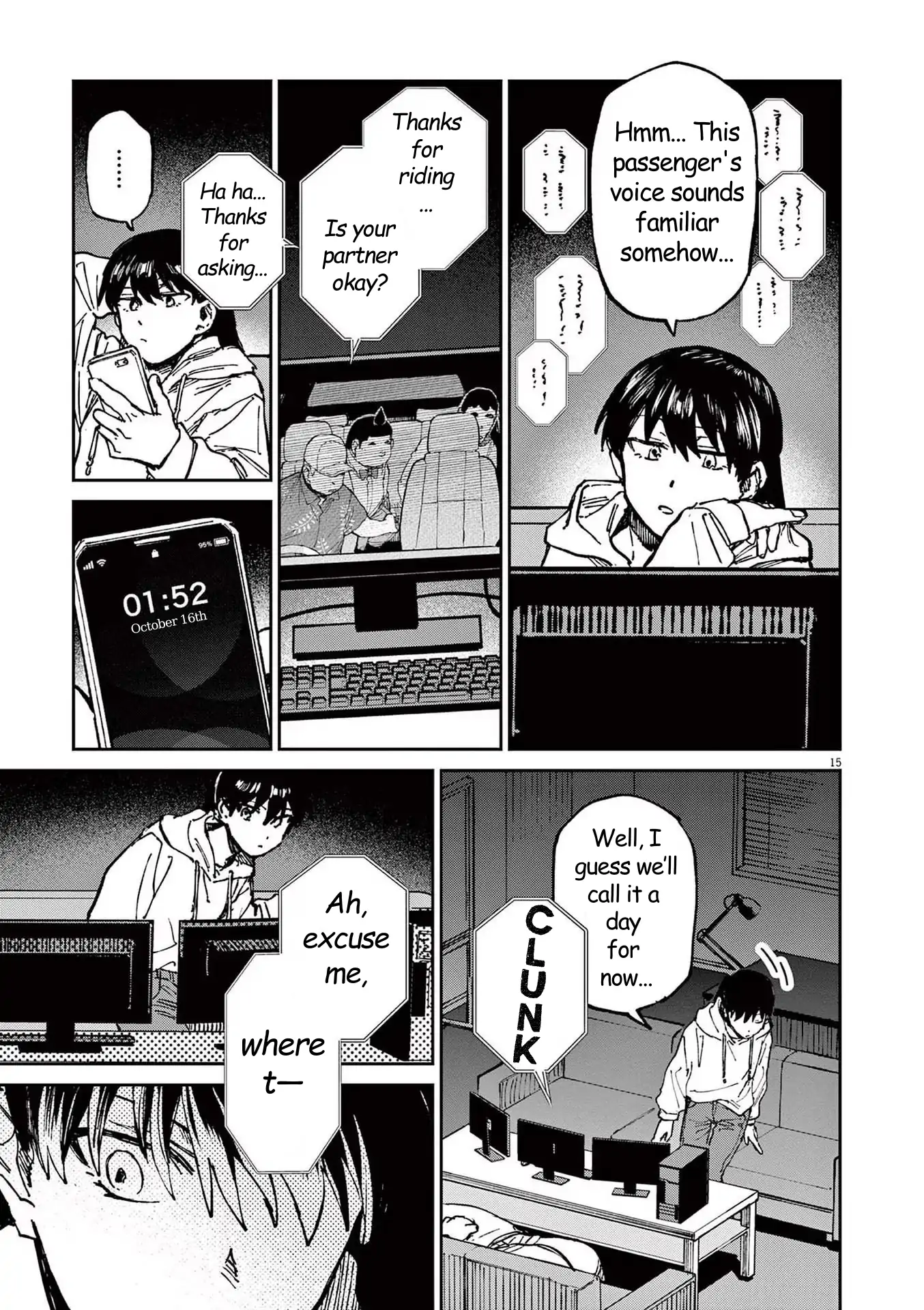 Route of Odd Taxi (RoOT) Chapter 8 - page 15