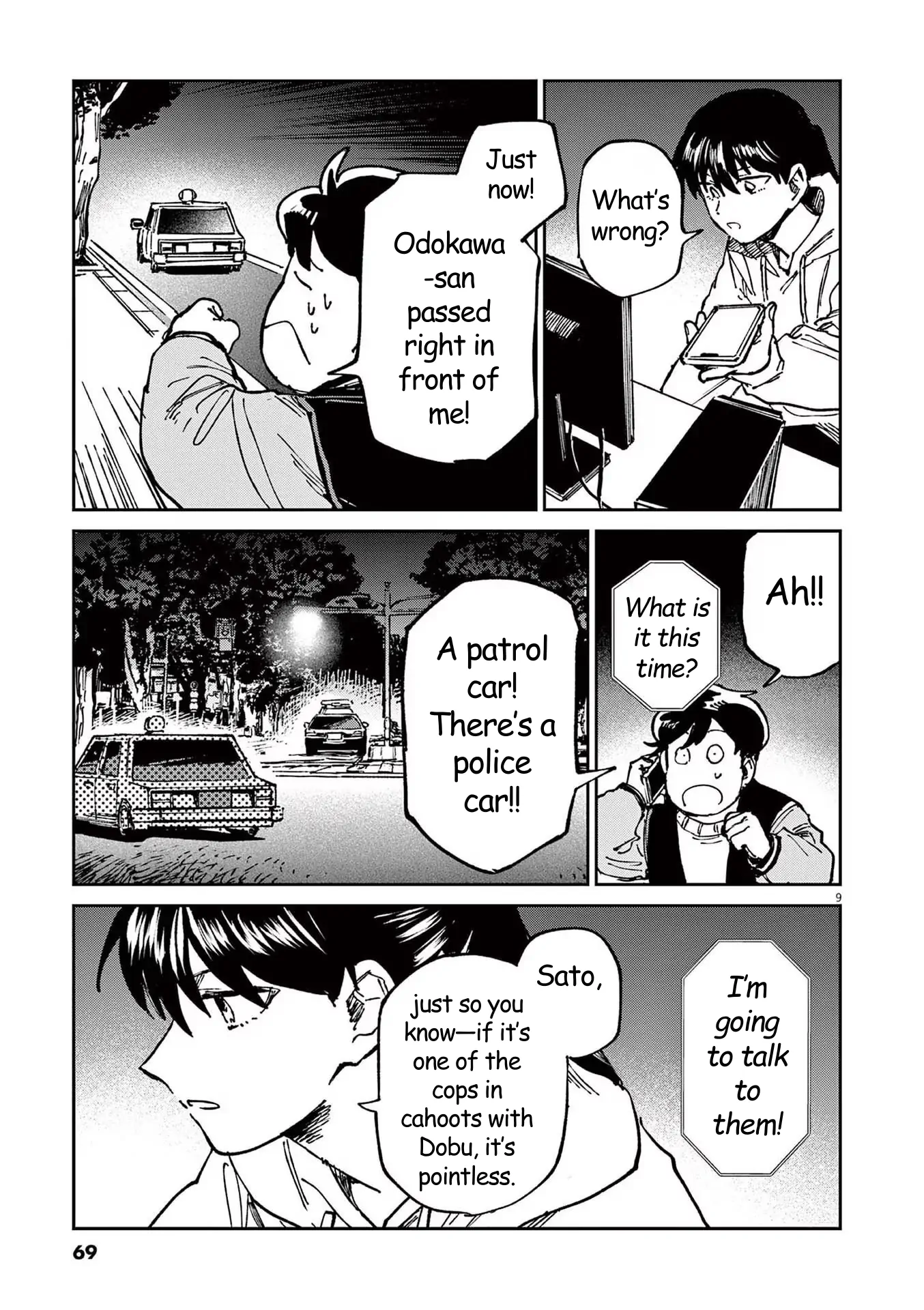 Route of Odd Taxi (RoOT) Chapter 9 - page 9