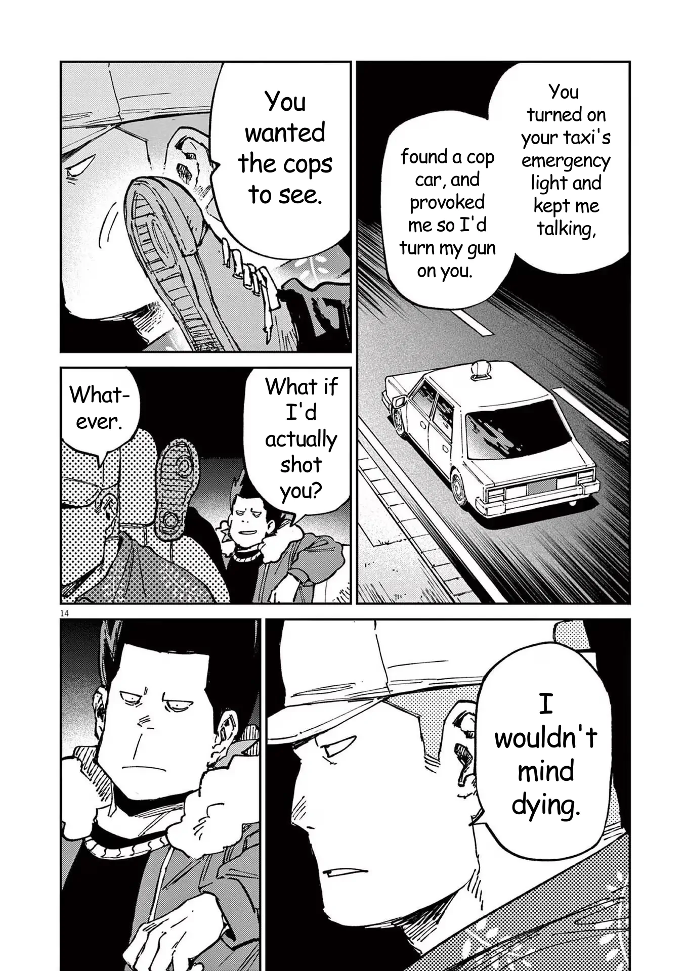 Route of Odd Taxi (RoOT) Chapter 10 - page 14