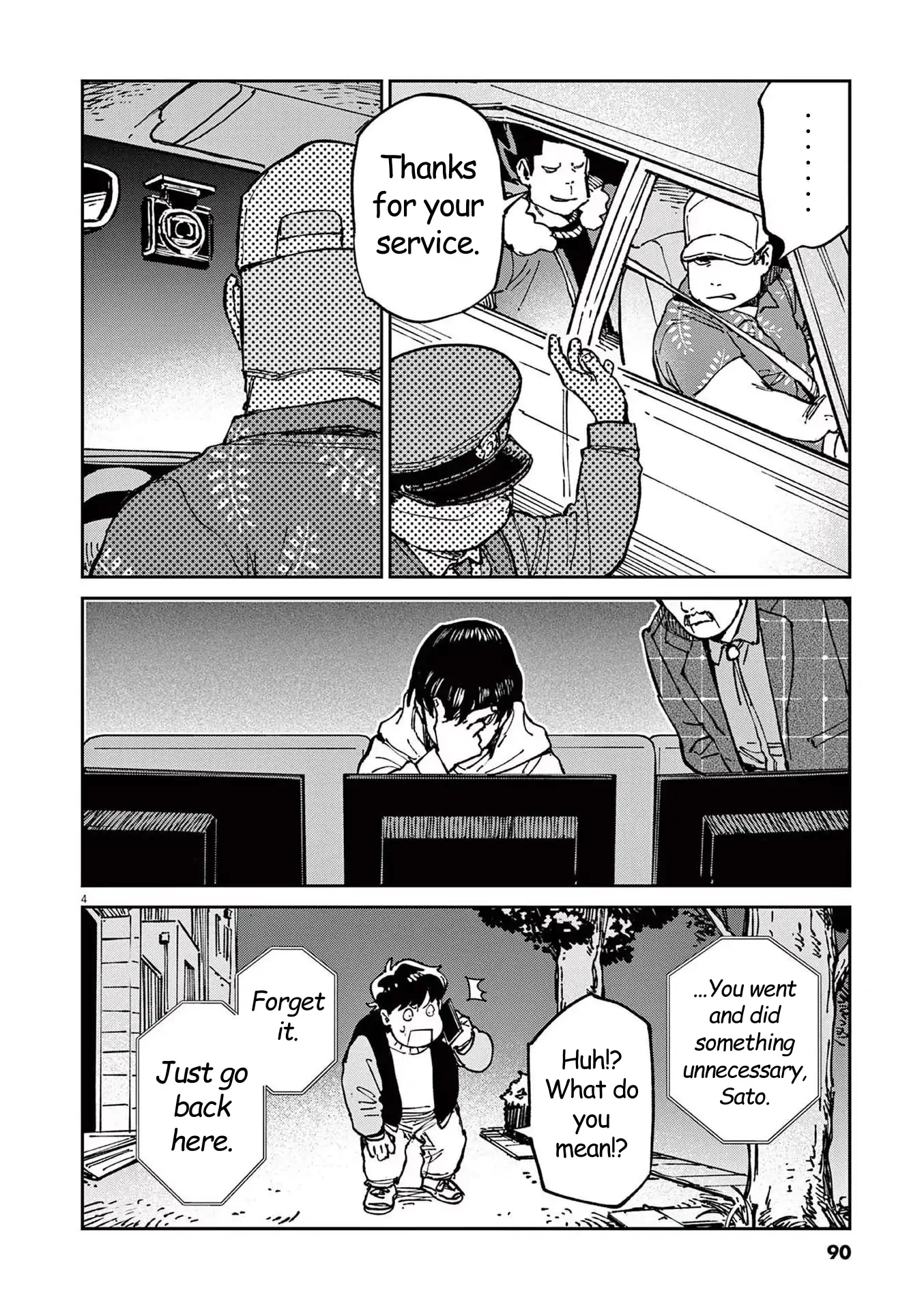 Route of Odd Taxi (RoOT) Chapter 10 - page 4