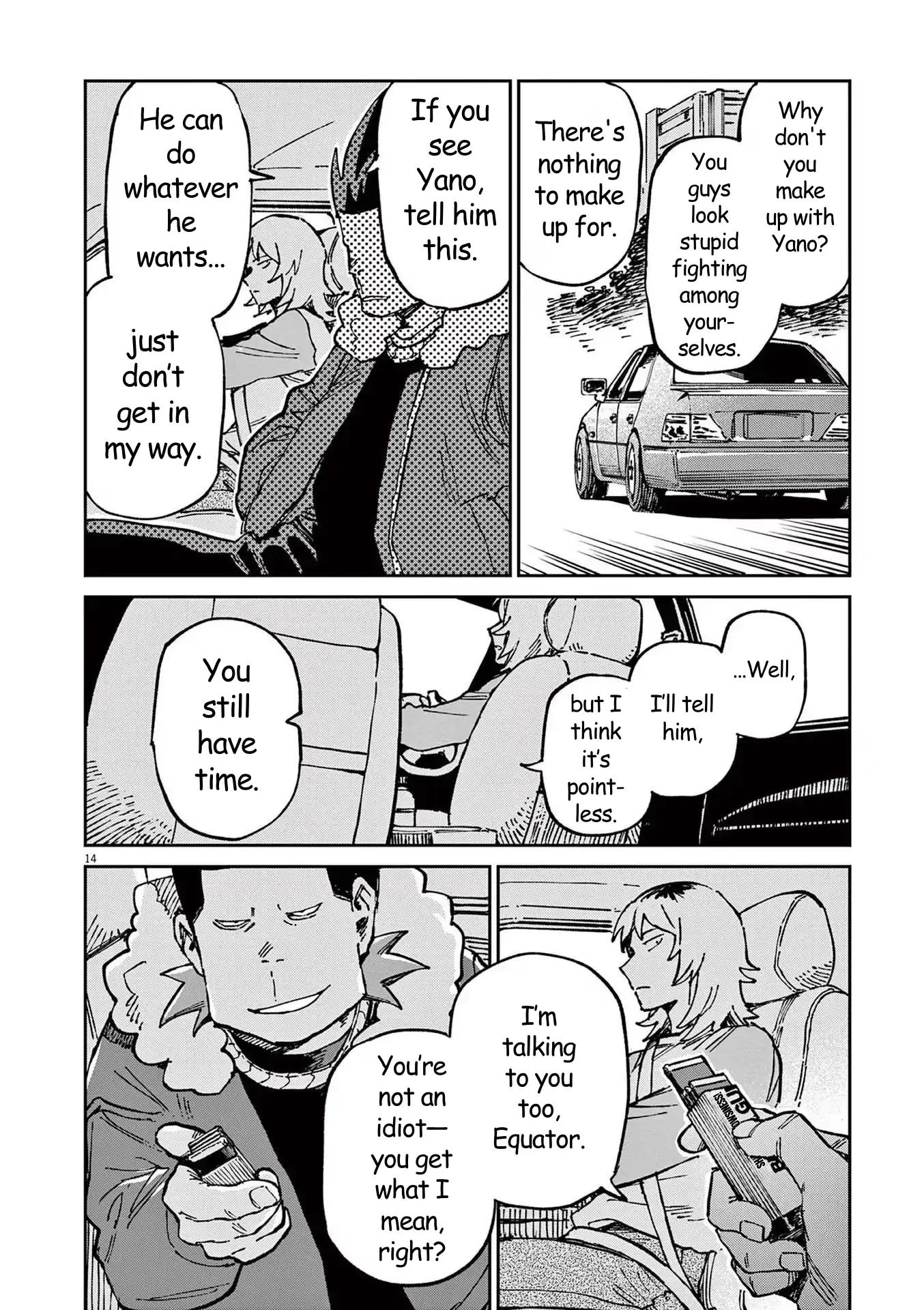 Route of Odd Taxi (RoOT) Chapter 11 - page 14