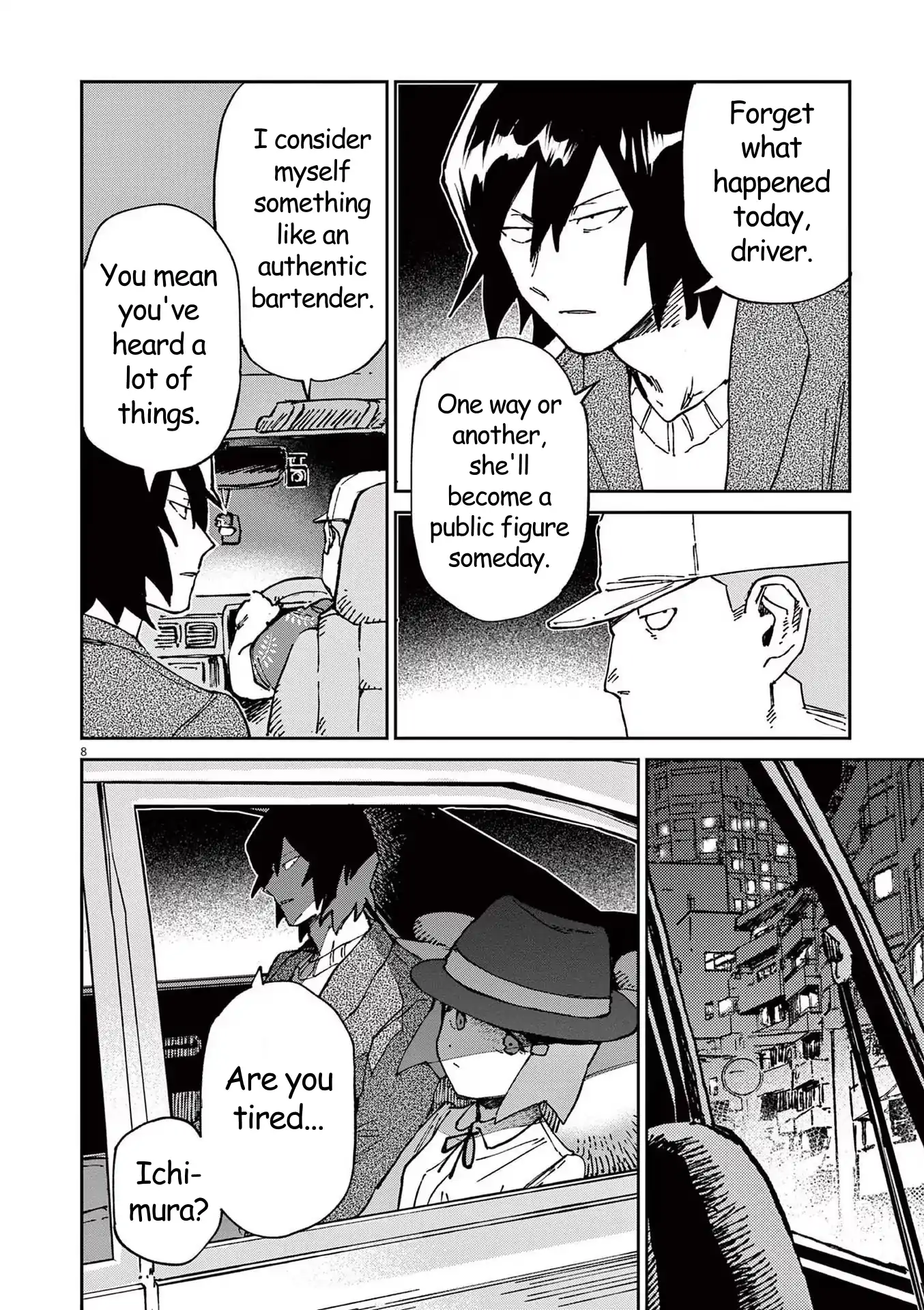 Route of Odd Taxi (RoOT) Chapter 14 - page 8