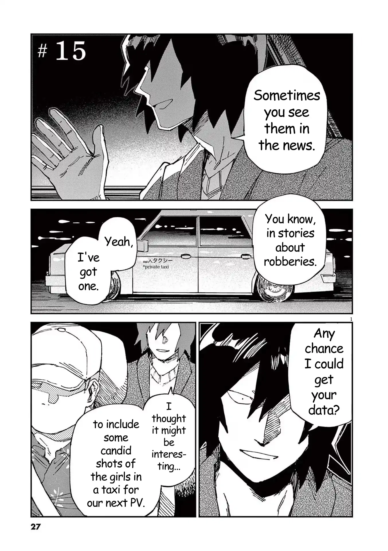 Route of Odd Taxi (RoOT) Chapter 15 - page 1