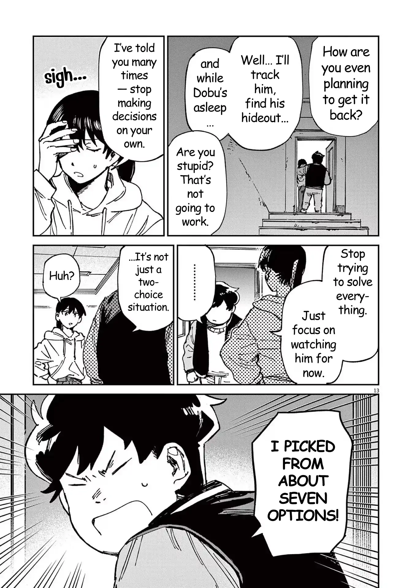 Route of Odd Taxi (RoOT) Chapter 15 - page 13