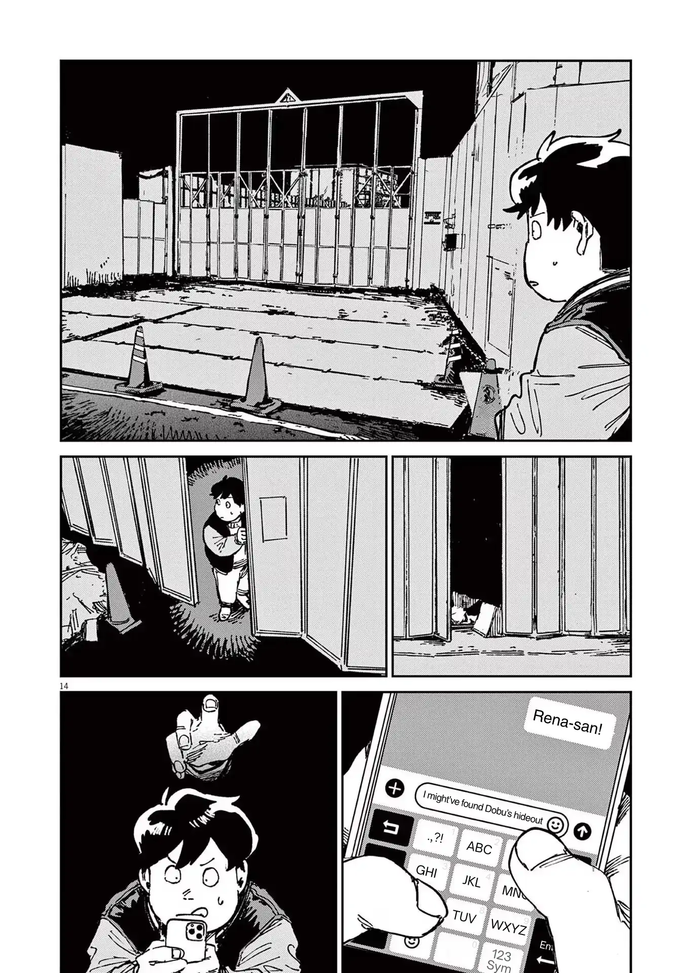 Route of Odd Taxi (RoOT) Chapter 16 - page 14