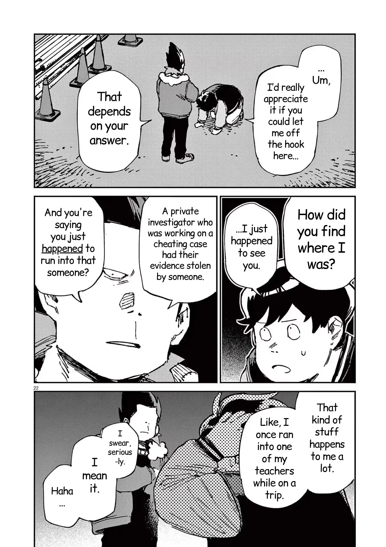 Route of Odd Taxi (RoOT) Chapter 16 - page 22