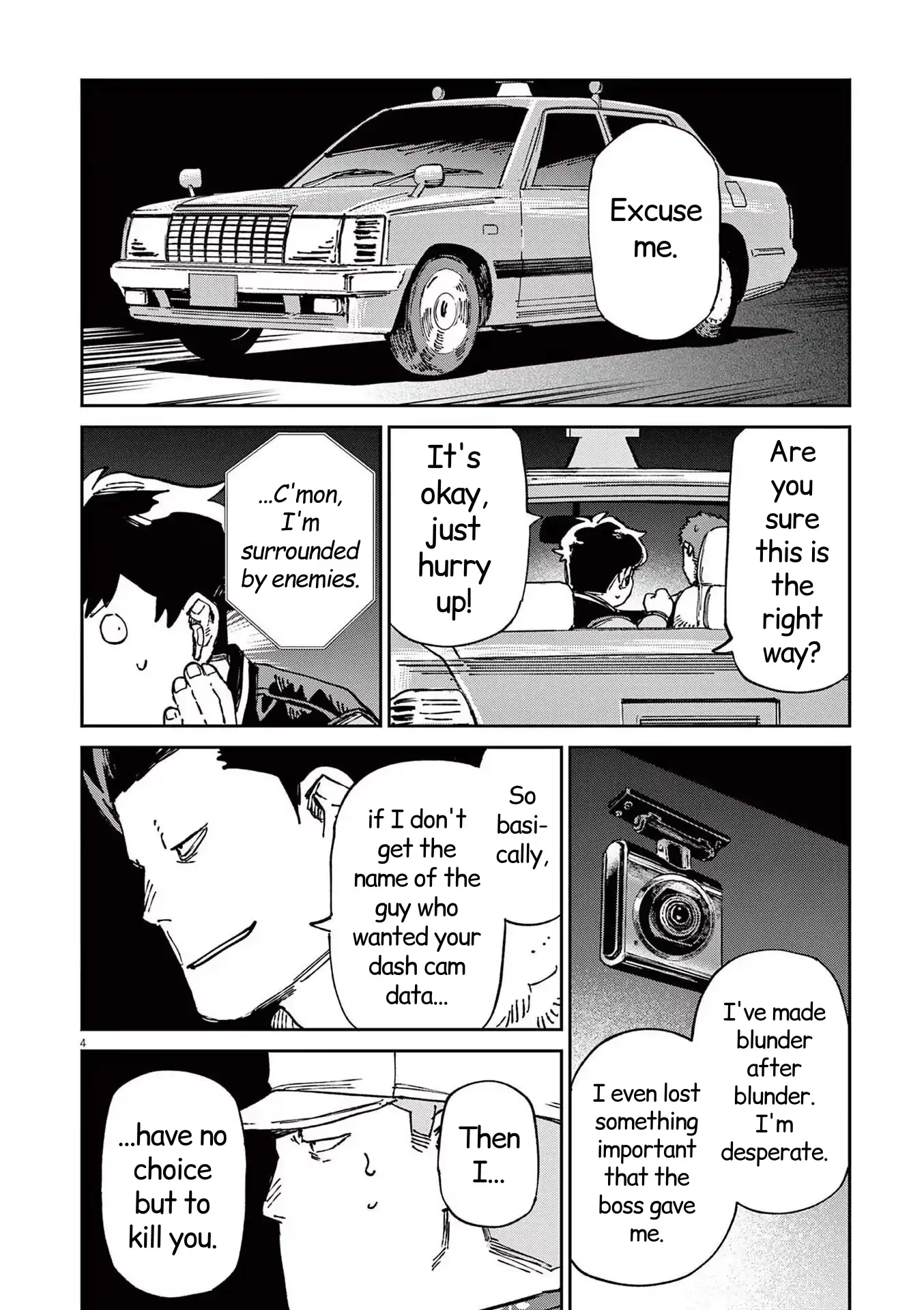 Route of Odd Taxi (RoOT) Chapter 16 - page 4