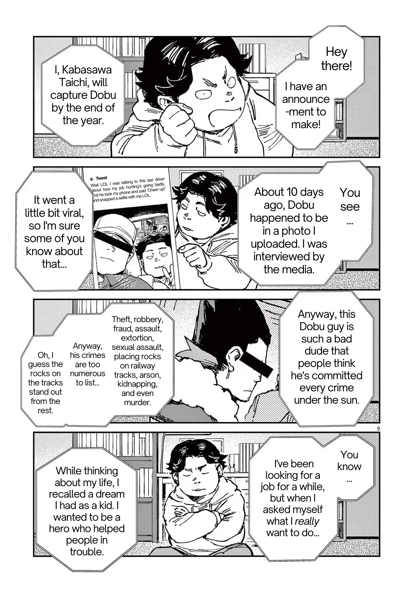 Route of Odd Taxi (RoOT) Chapter 16 - page 9