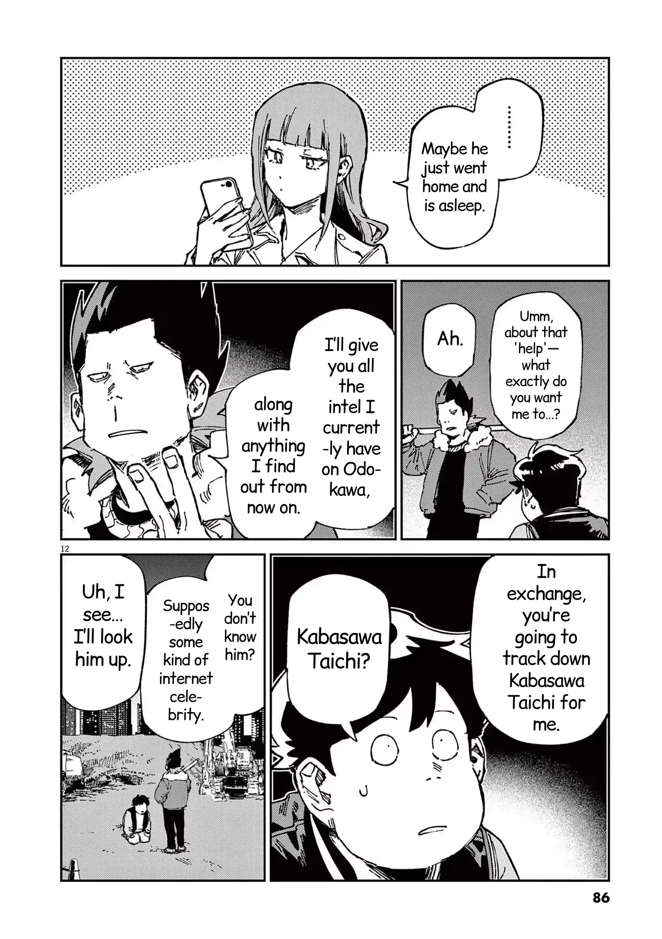 Route of Odd Taxi (RoOT) Chapter 17 - page 12