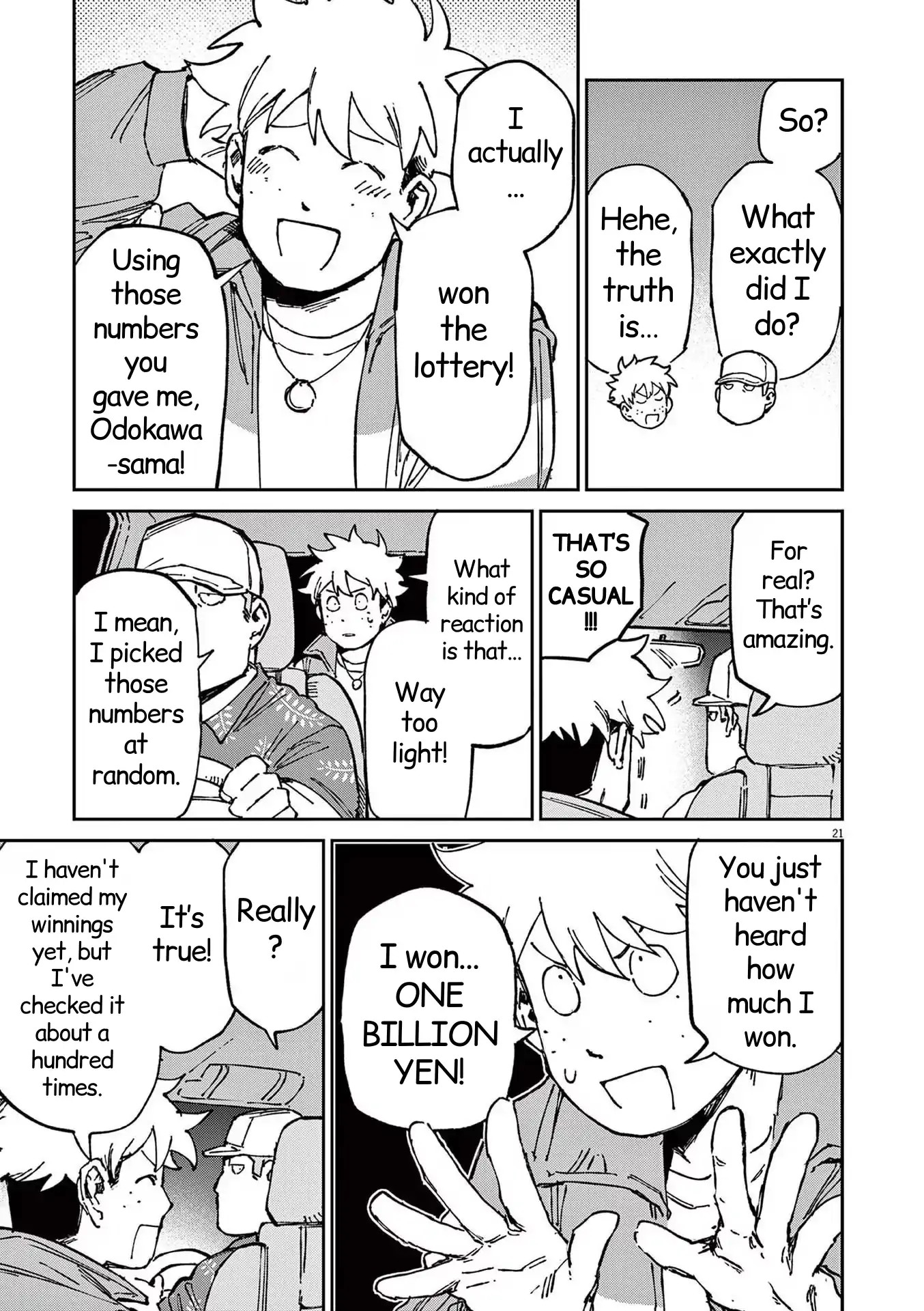 Route of Odd Taxi (RoOT) Chapter 17 - page 21