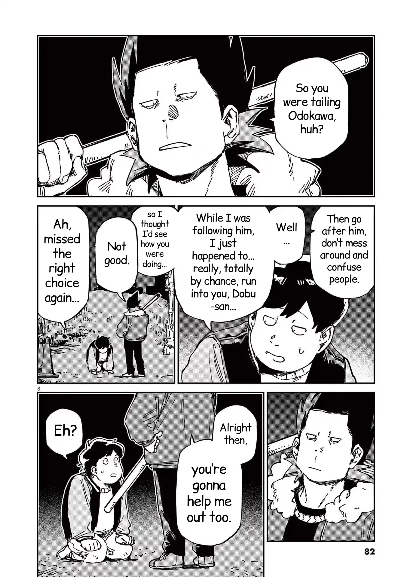 Route of Odd Taxi (RoOT) Chapter 17 - page 8