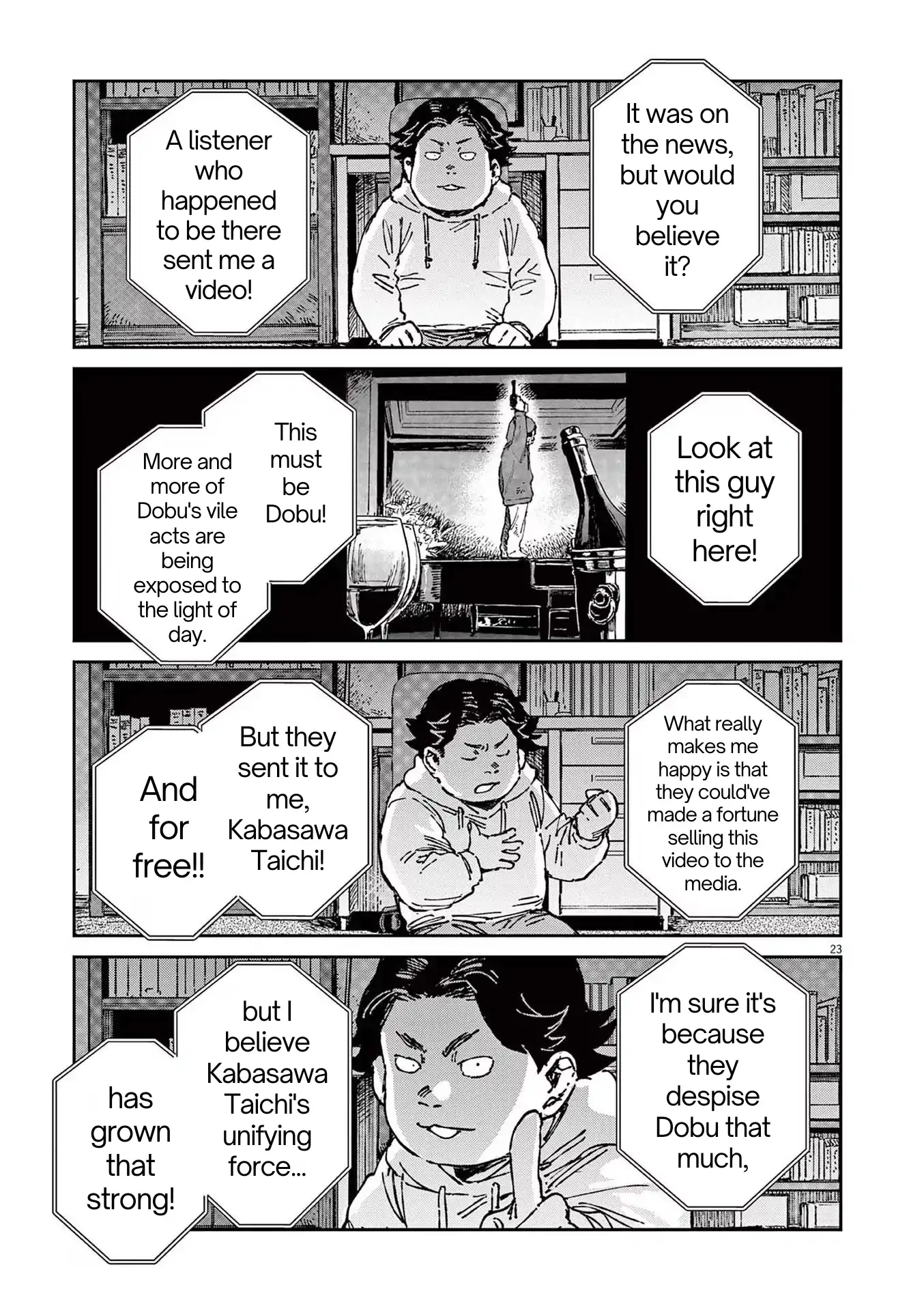 Route of Odd Taxi (RoOT) Chapter 19 - page 23