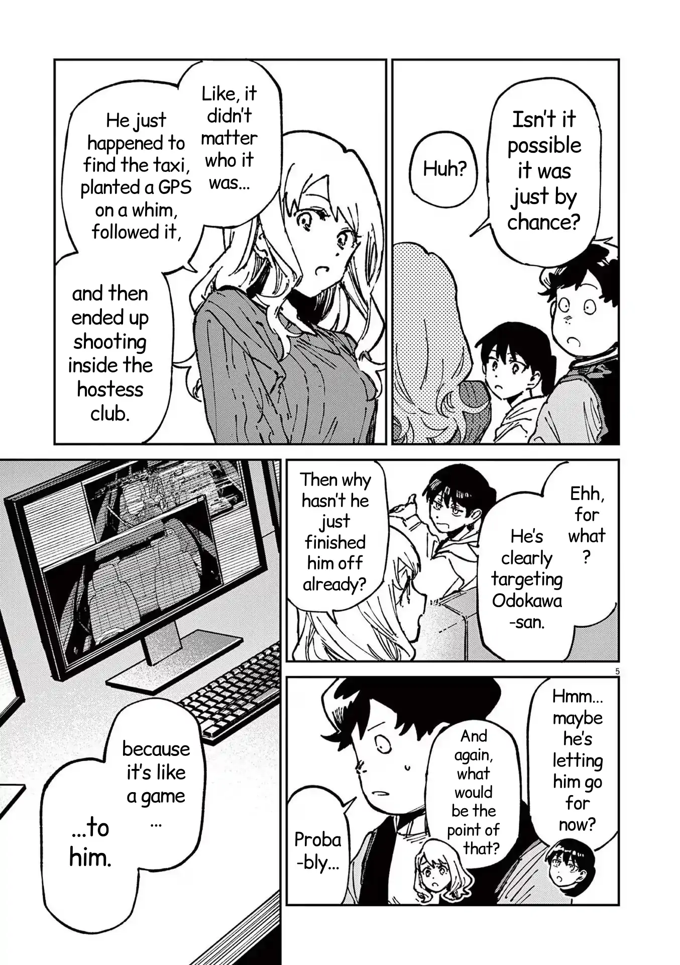 Route of Odd Taxi (RoOT) Chapter 19 - page 5