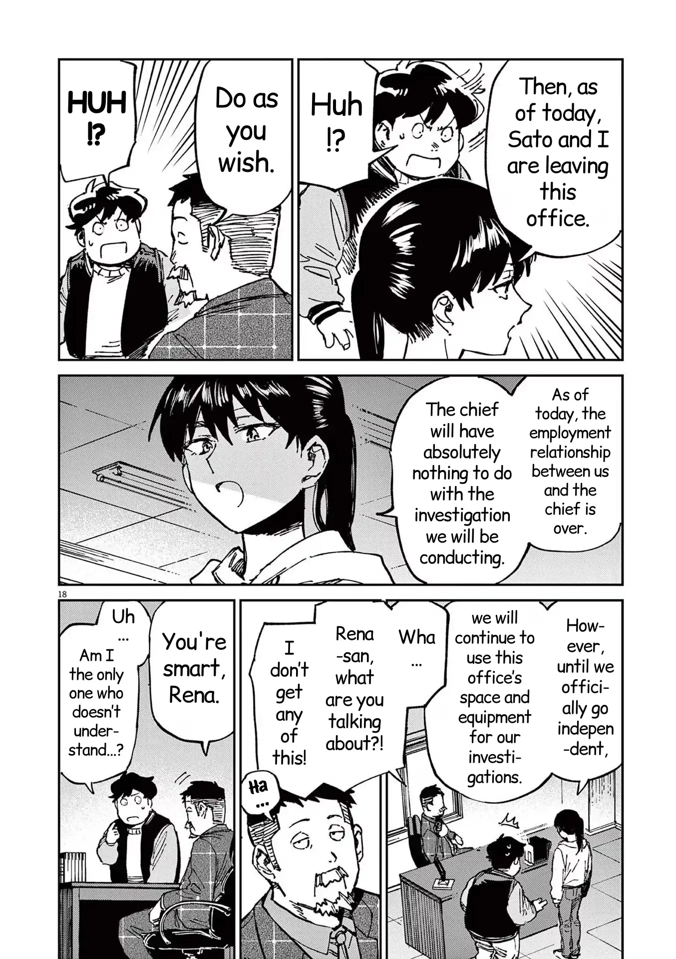 Route of Odd Taxi (RoOT) Chapter 20 - page 18