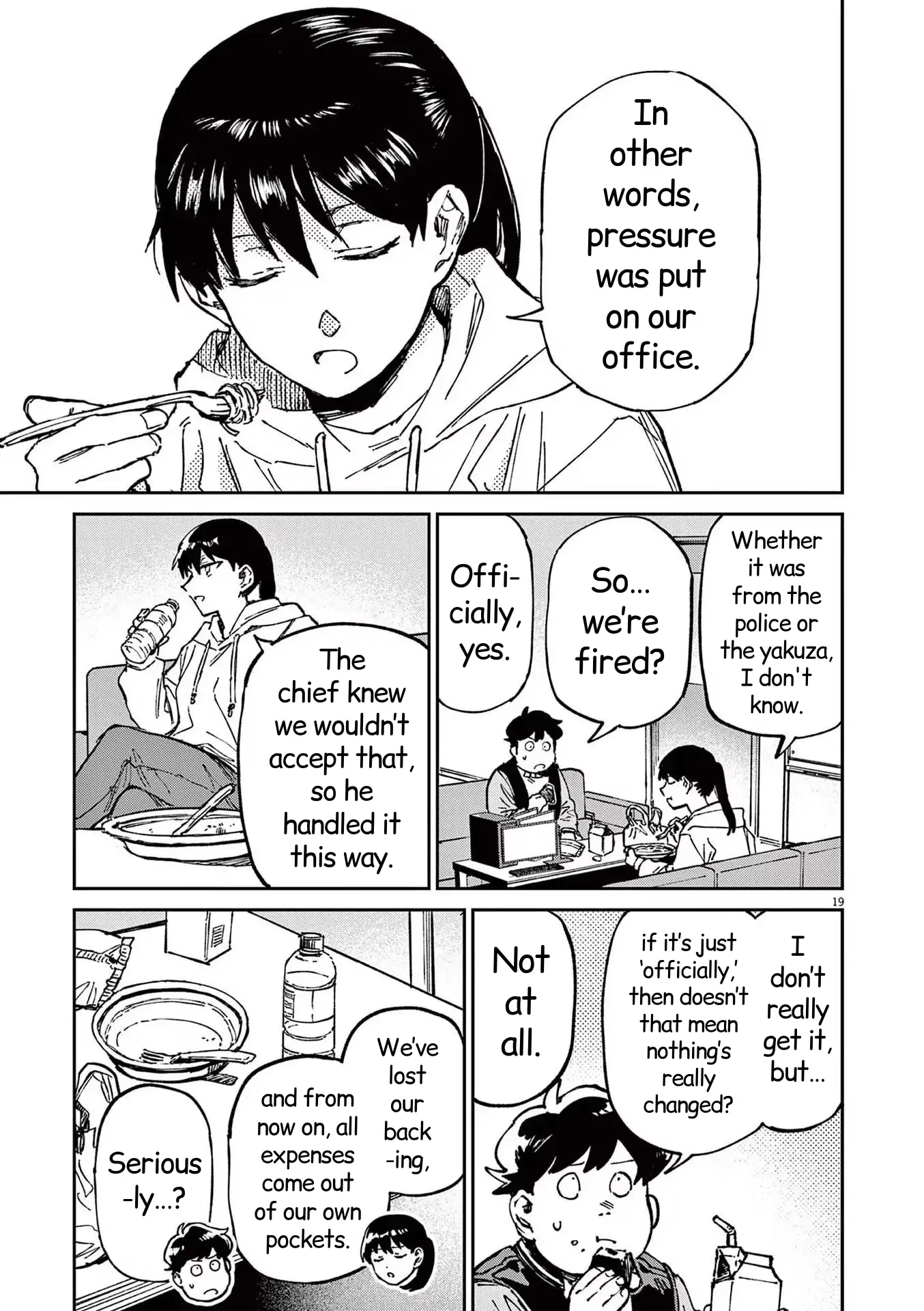 Route of Odd Taxi (RoOT) Chapter 20 - page 19