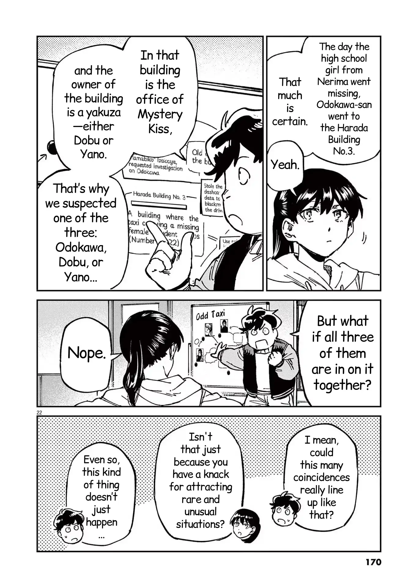 Route of Odd Taxi (RoOT) Chapter 20 - page 22