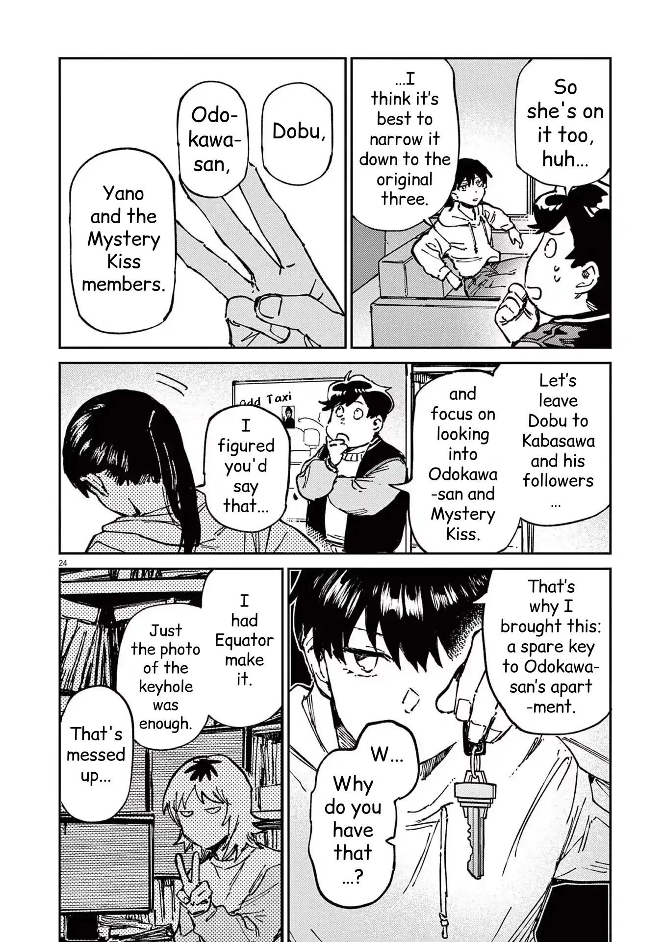 Route of Odd Taxi (RoOT) Chapter 20 - page 24