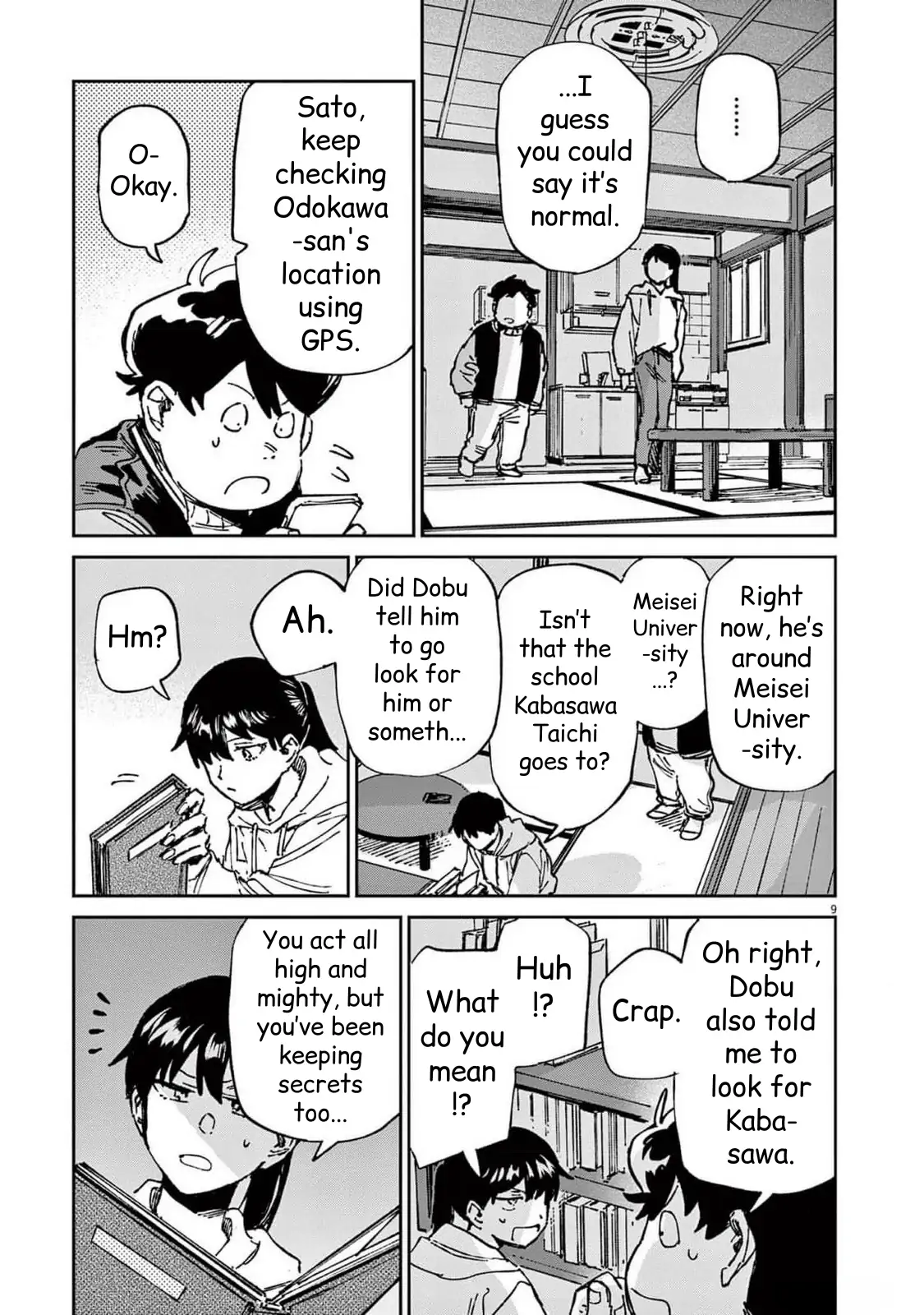 Route of Odd Taxi (RoOT) Chapter 21 - page 9