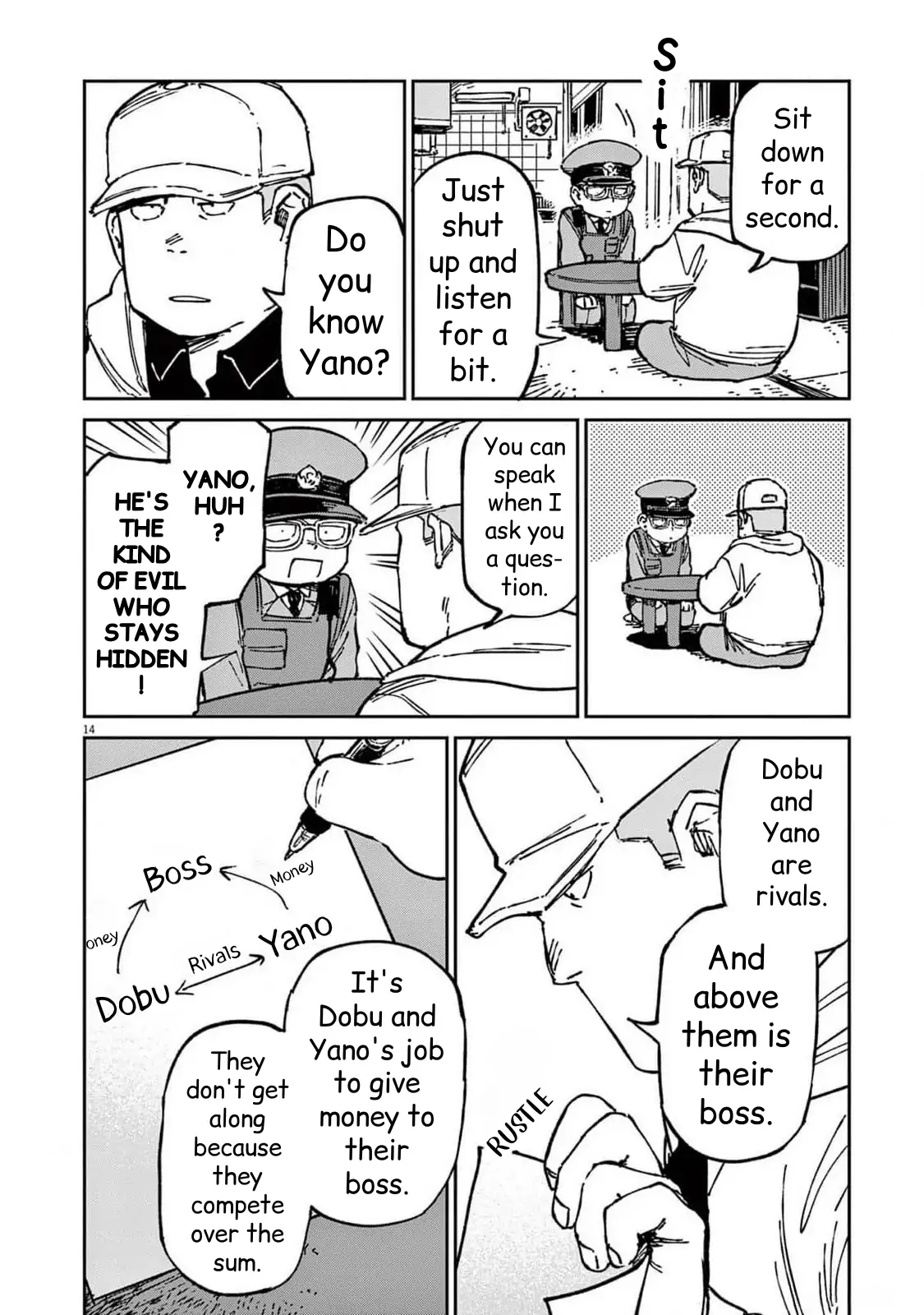 Route of Odd Taxi (RoOT) Chapter 22 - page 14