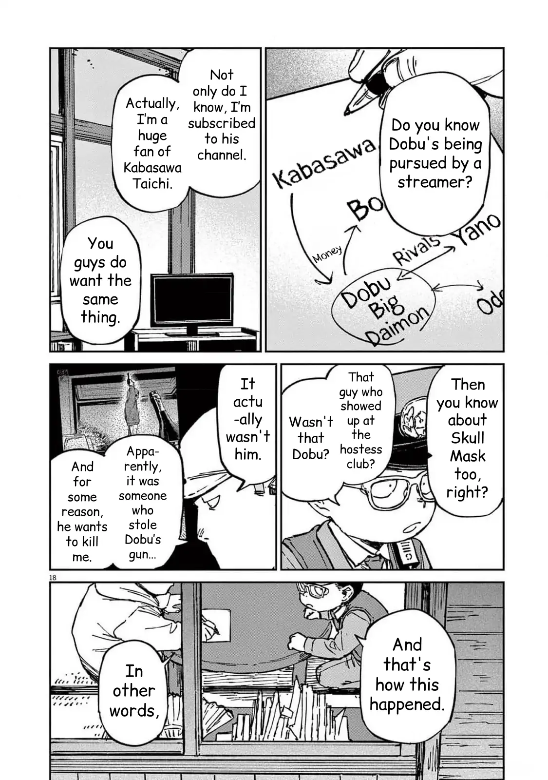 Route of Odd Taxi (RoOT) Chapter 22 - page 18