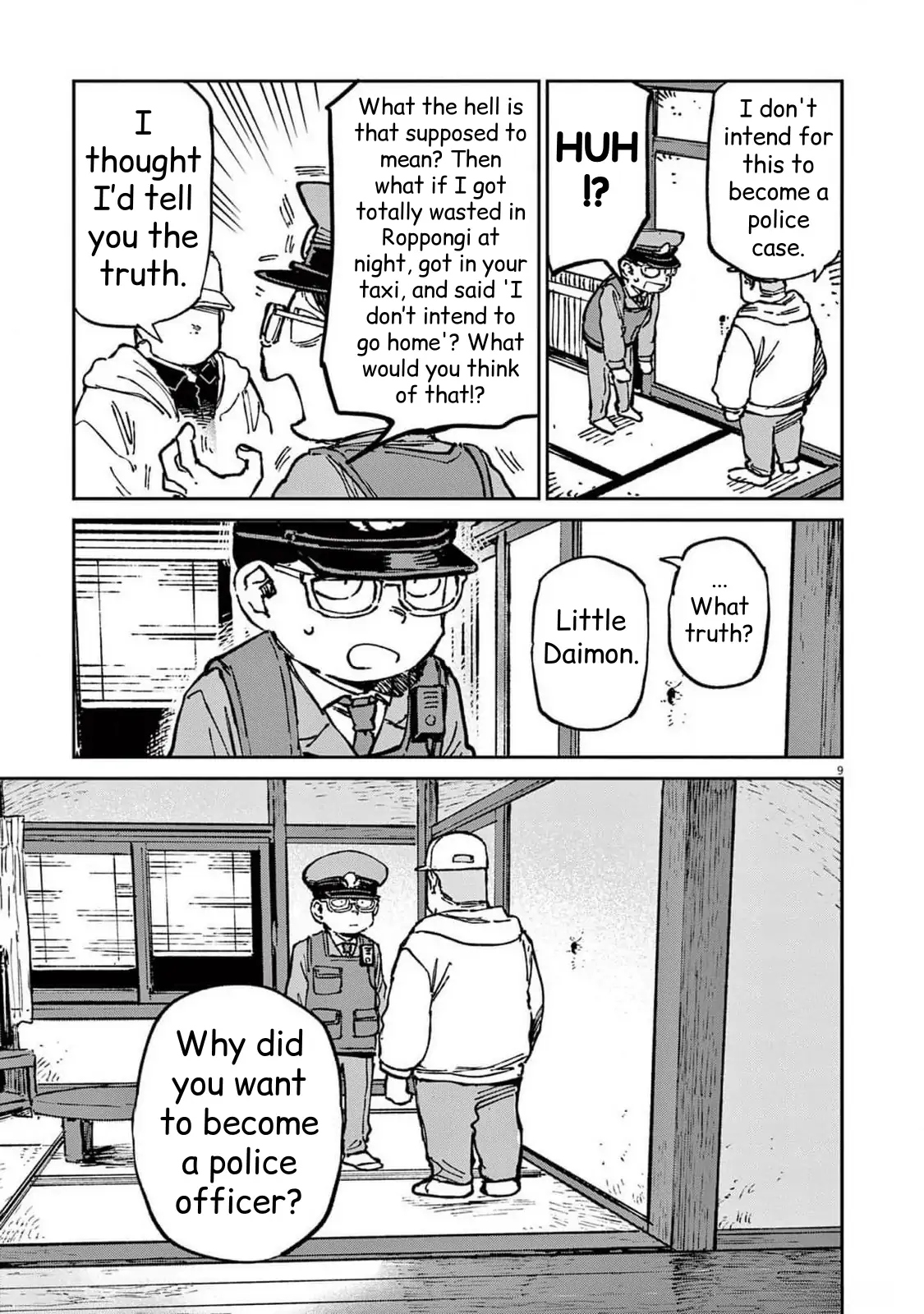 Route of Odd Taxi (RoOT) Chapter 22 - page 9