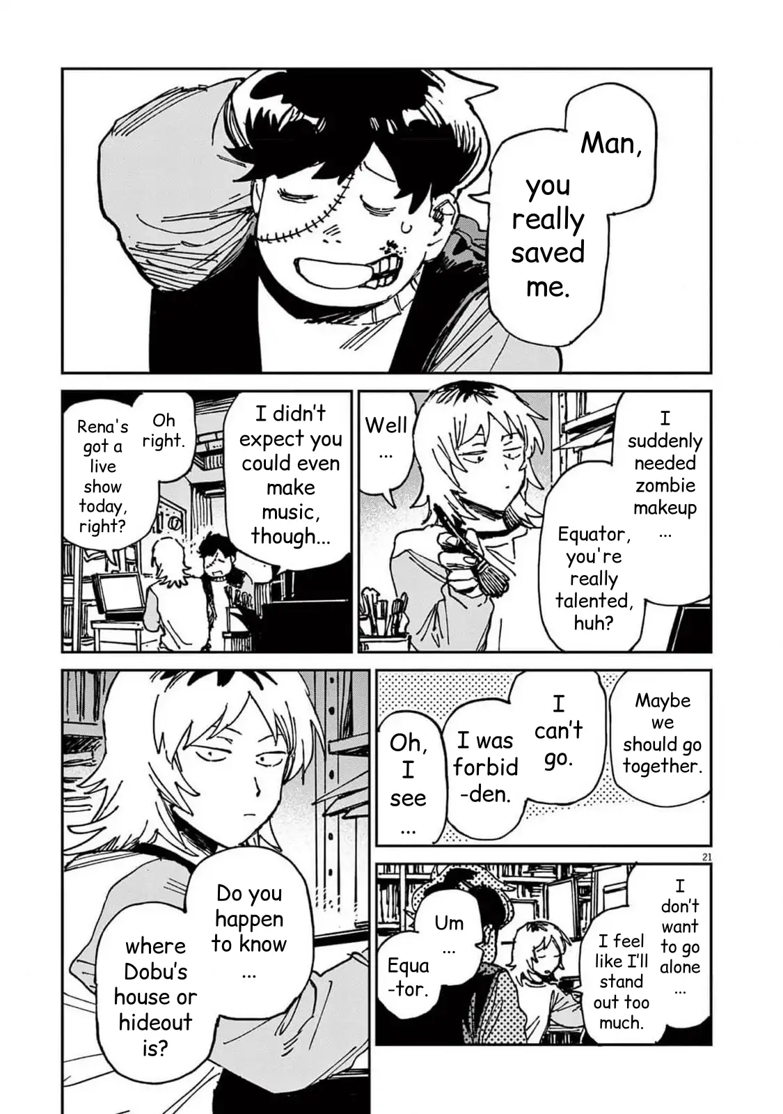 Route of Odd Taxi (RoOT) Chapter 23 - page 21