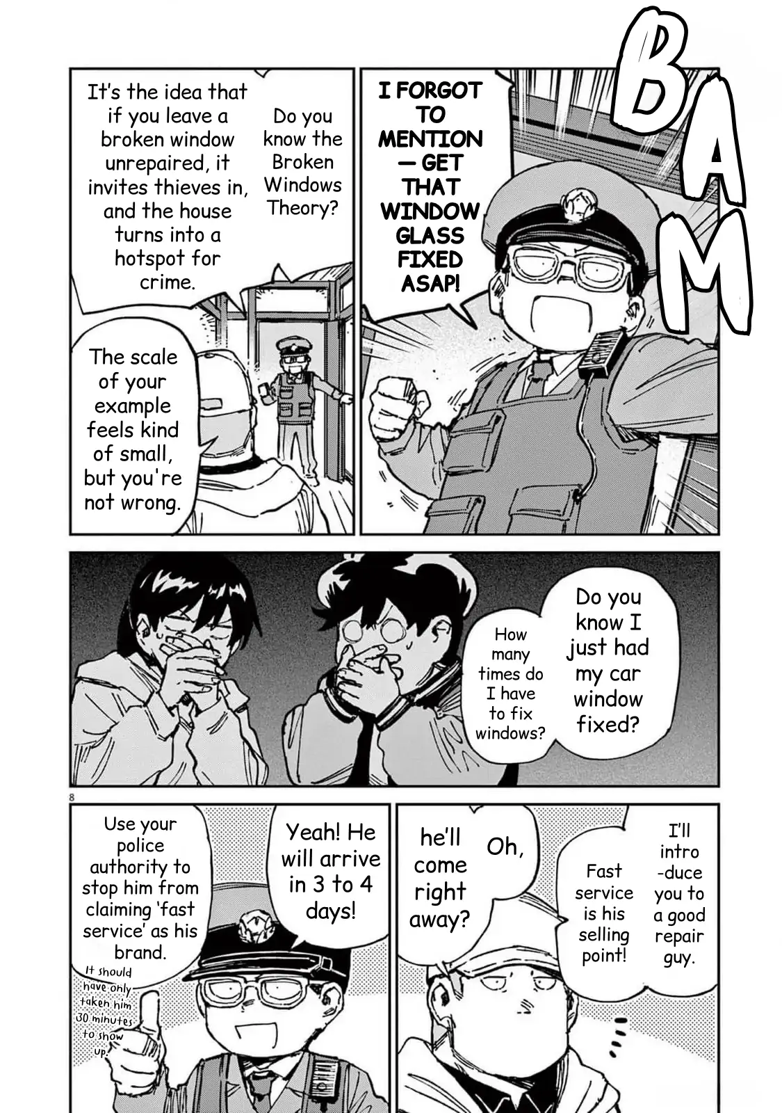 Route of Odd Taxi (RoOT) Chapter 23 - page 8