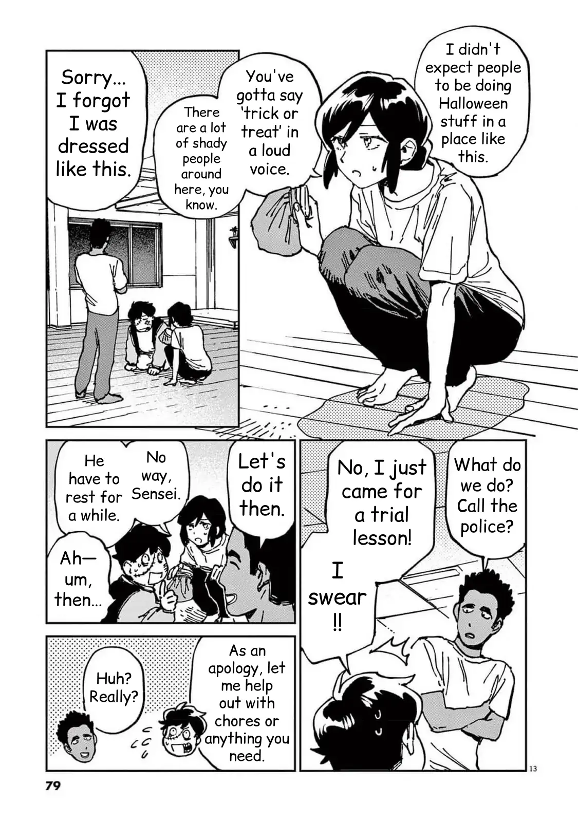 Route of Odd Taxi (RoOT) Chapter 24 - page 13