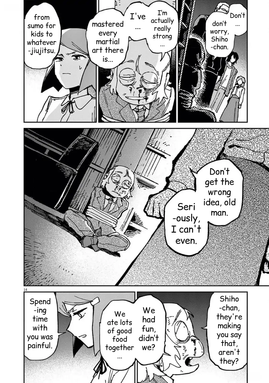 Route of Odd Taxi (RoOT) Chapter 26 - page 14