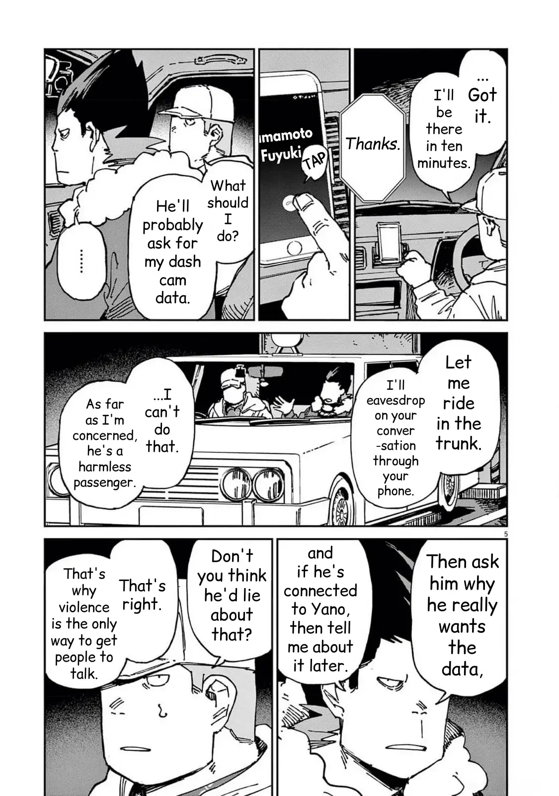 Route of Odd Taxi (RoOT) Chapter 26 - page 5