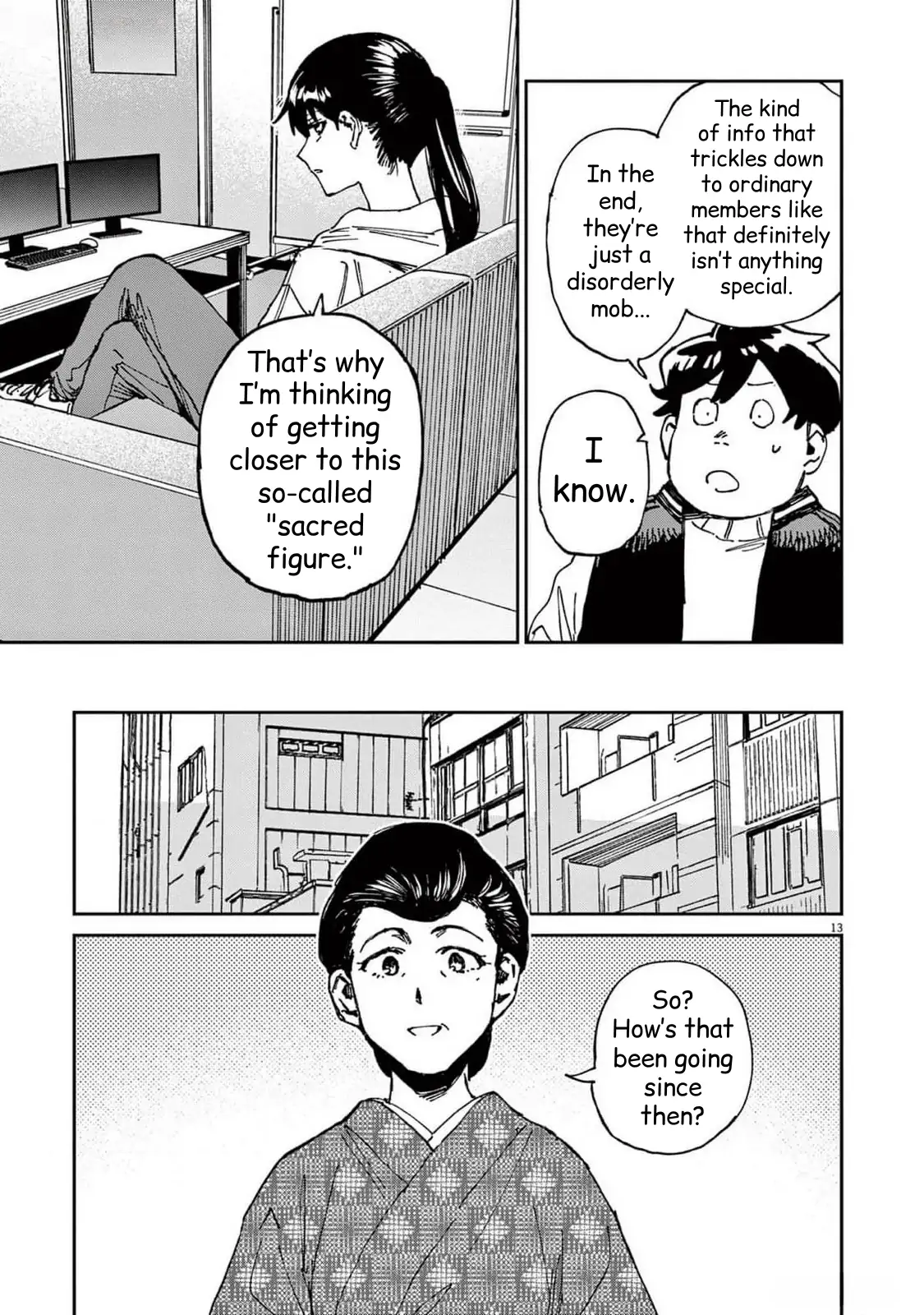 Route of Odd Taxi (RoOT) Chapter 27 - page 13