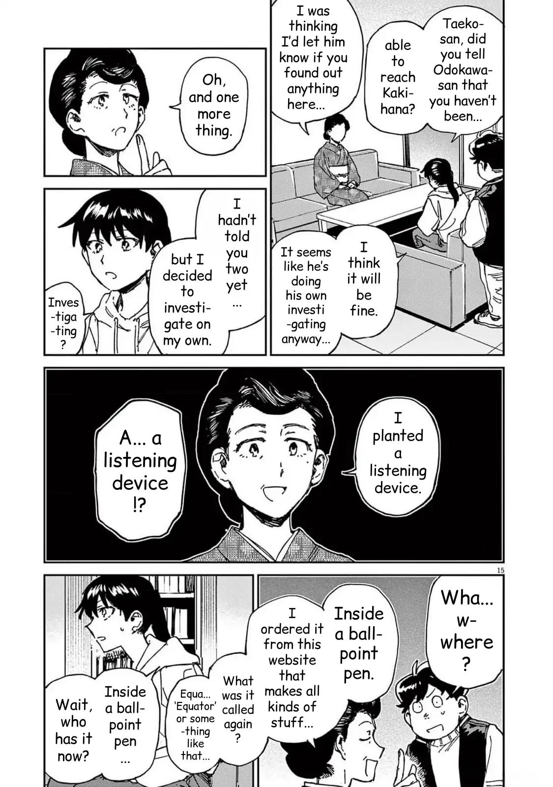 Route of Odd Taxi (RoOT) Chapter 27 - page 15