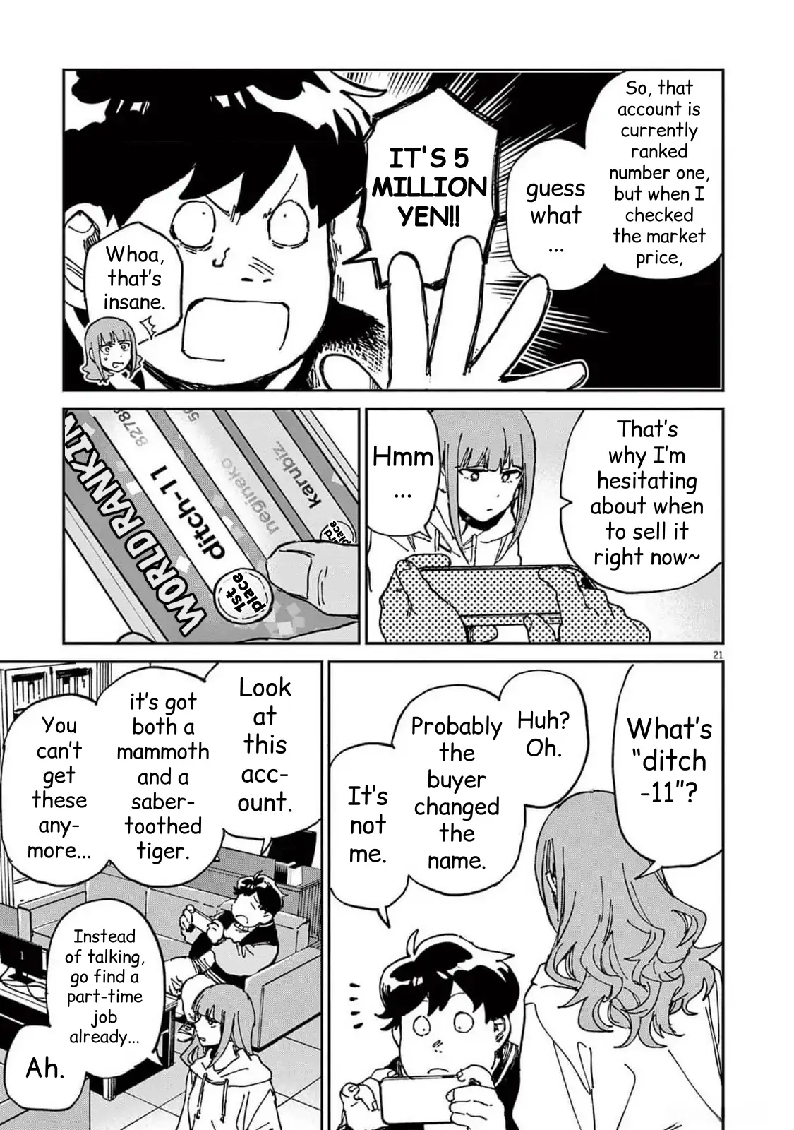 Route of Odd Taxi (RoOT) Chapter 27 - page 21