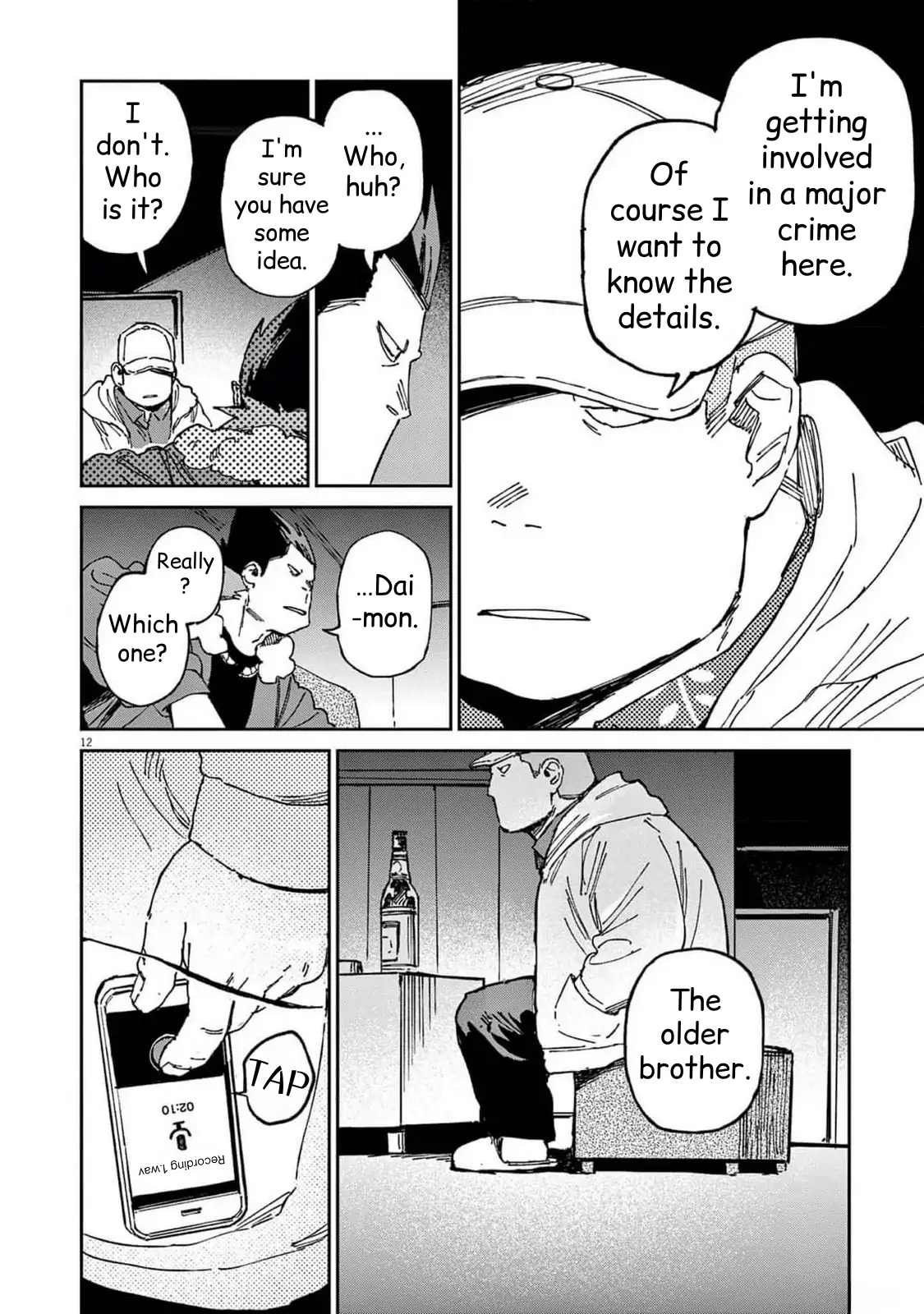 Route of Odd Taxi (RoOT) Chapter 28 - page 12