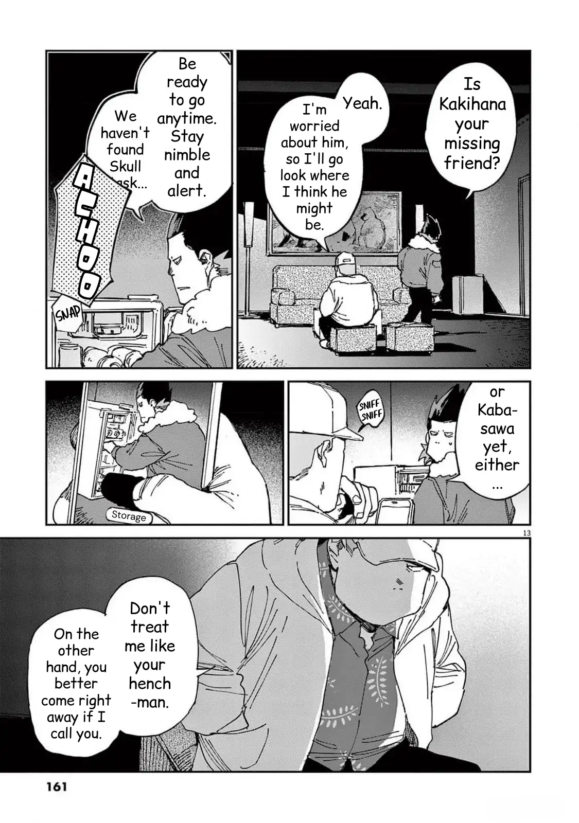 Route of Odd Taxi (RoOT) Chapter 28 - page 13