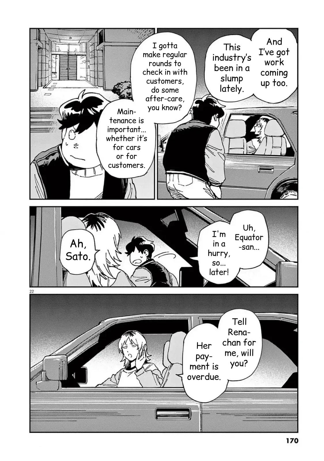 Route of Odd Taxi (RoOT) Chapter 28 - page 22